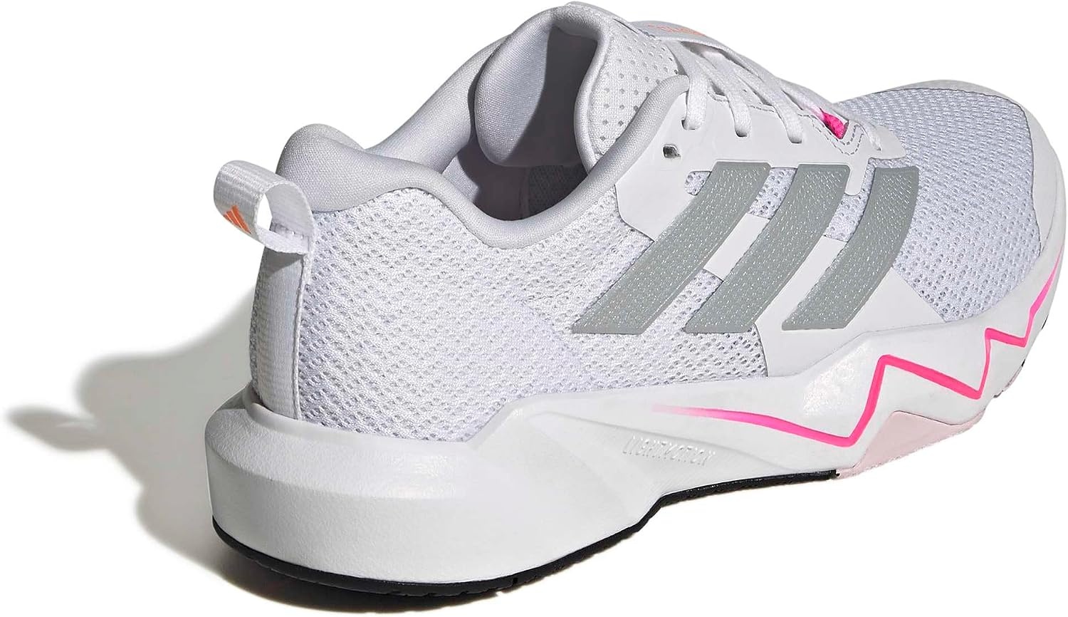 image:imageadidas Womens Rapidmove Go Training Sneakers Shoes PinkWhiteSilver MetallicLucid Pink