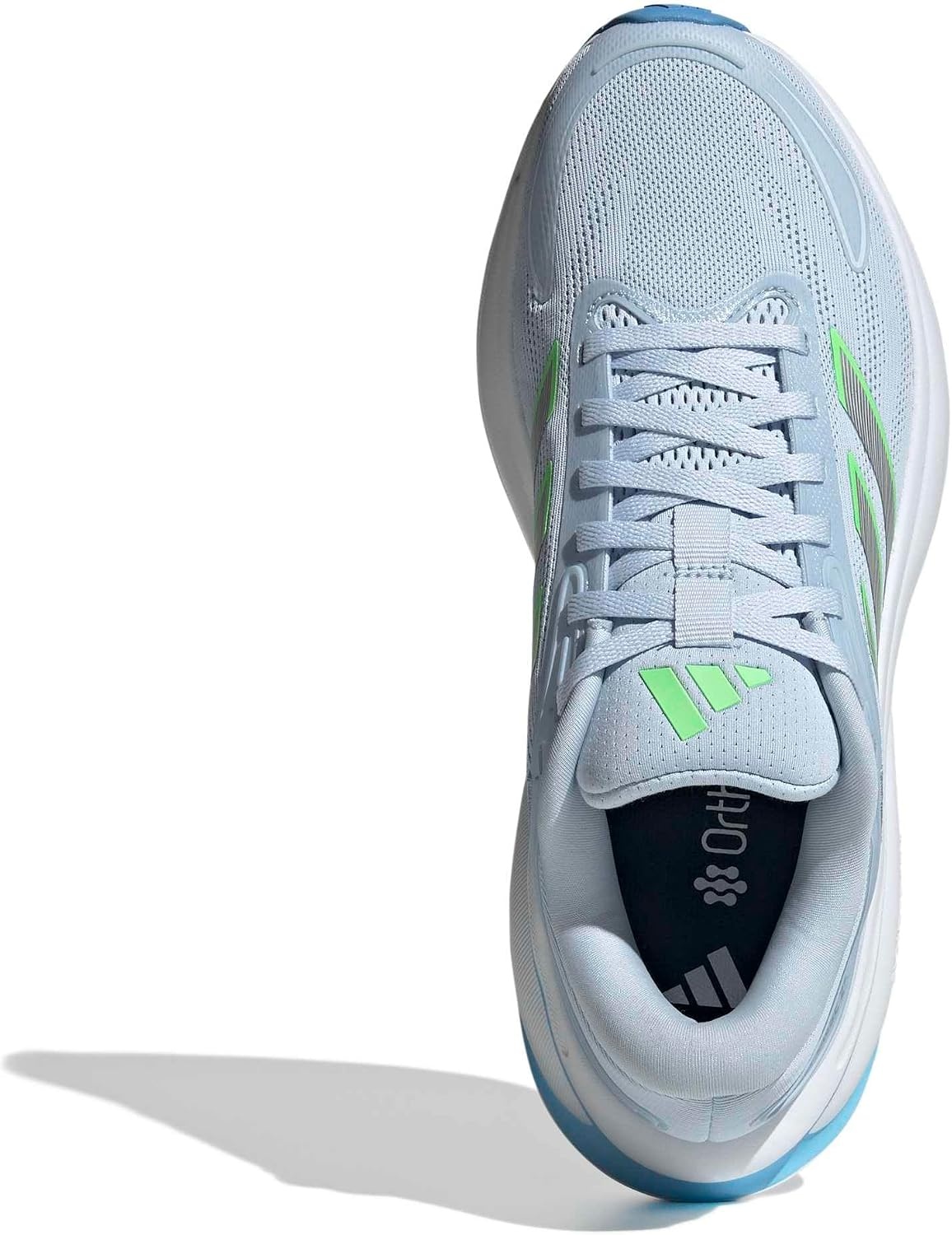 image:imageadidas Womens Response 2 Running ShoeCrystal SkySilver MetLime Burst