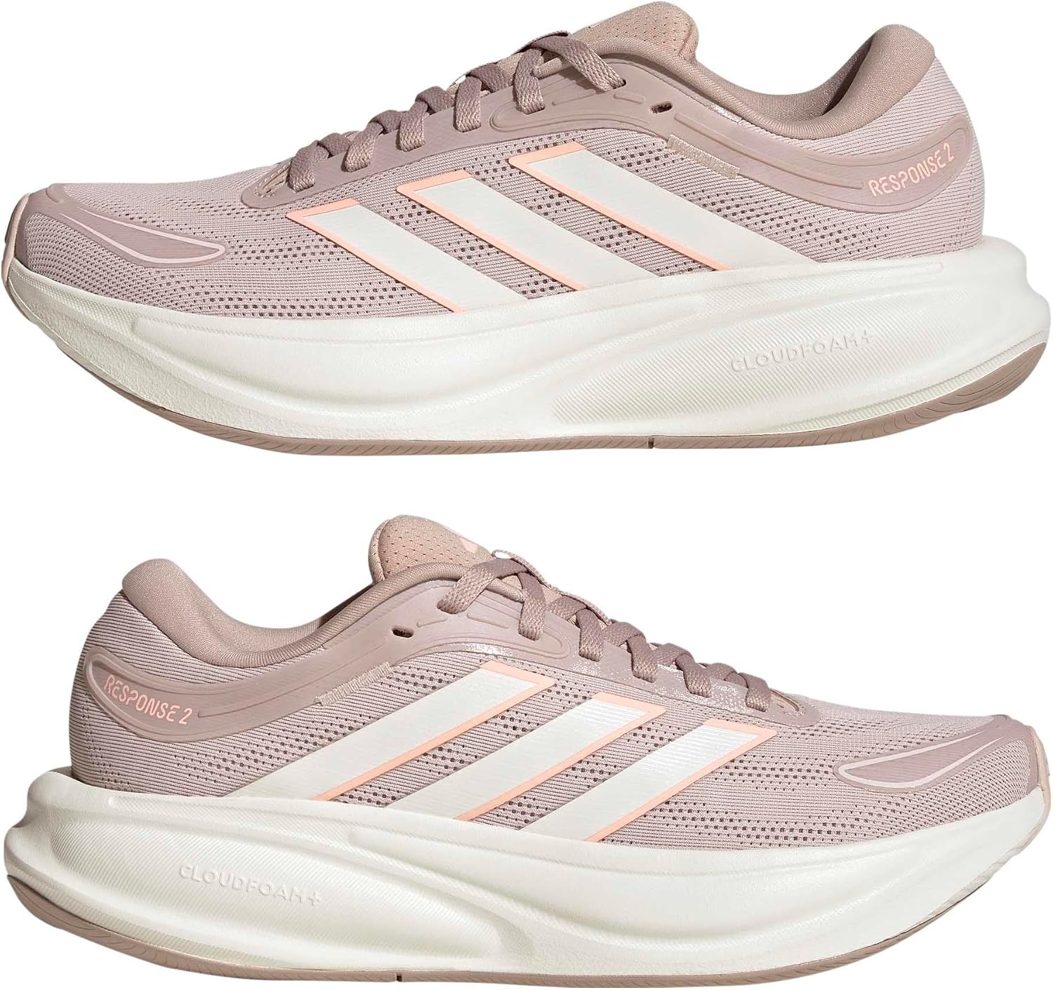 image:imageadidas Womens Response 2 Running ShoePutty MauveClear OrangeWonder Taupe