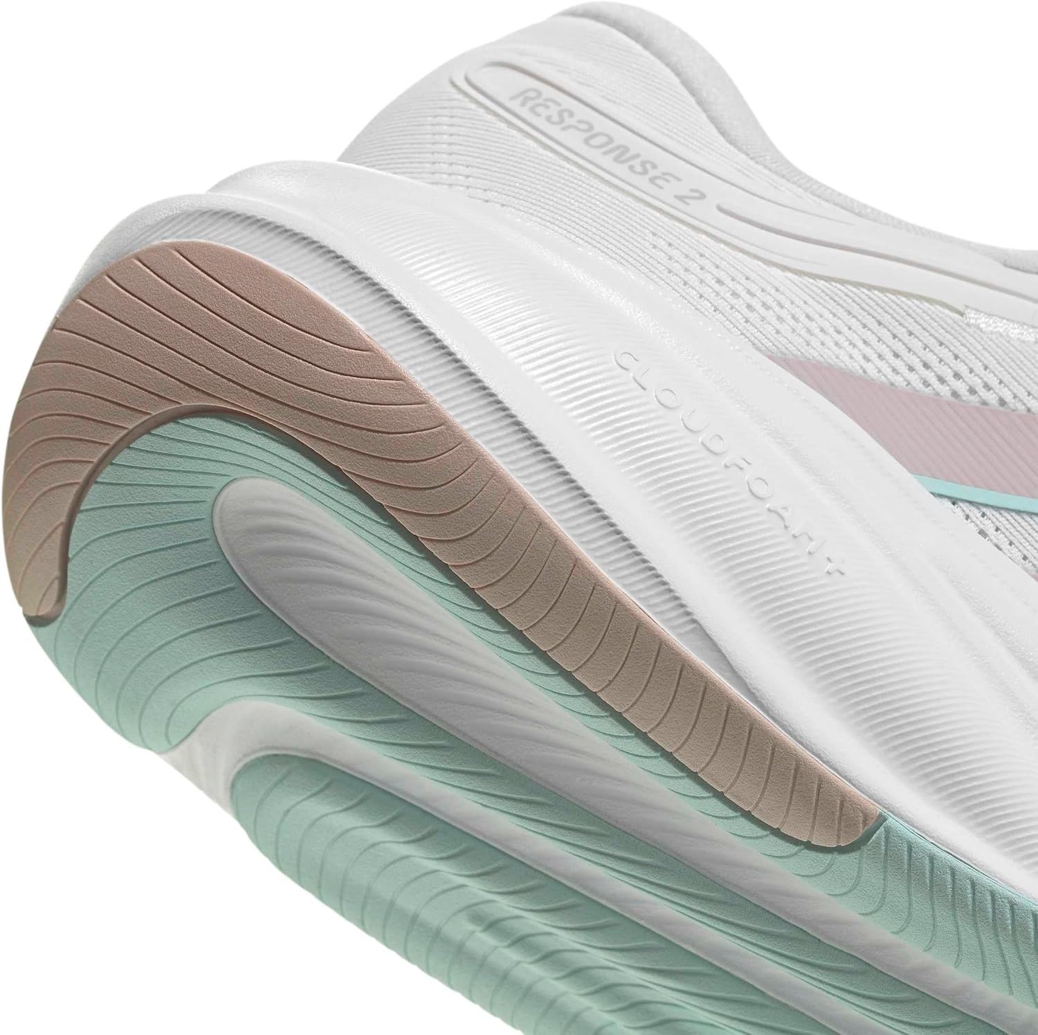 image:imageadidas Womens Response 2 Running ShoeWhiteIce PurpleSemi Flash Aqua