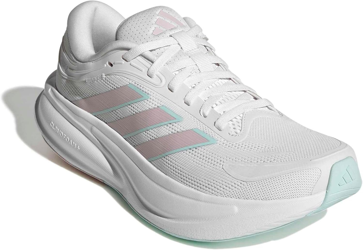 image:imageadidas Womens Response 2 Running ShoeWhiteIce PurpleSemi Flash Aqua