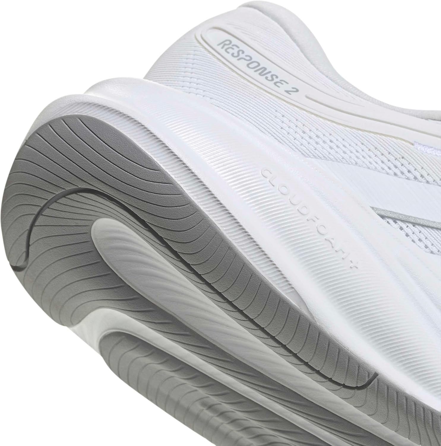 image:imageadidas Womens Response 2 Running ShoeWhiteZero MetHalo Silver