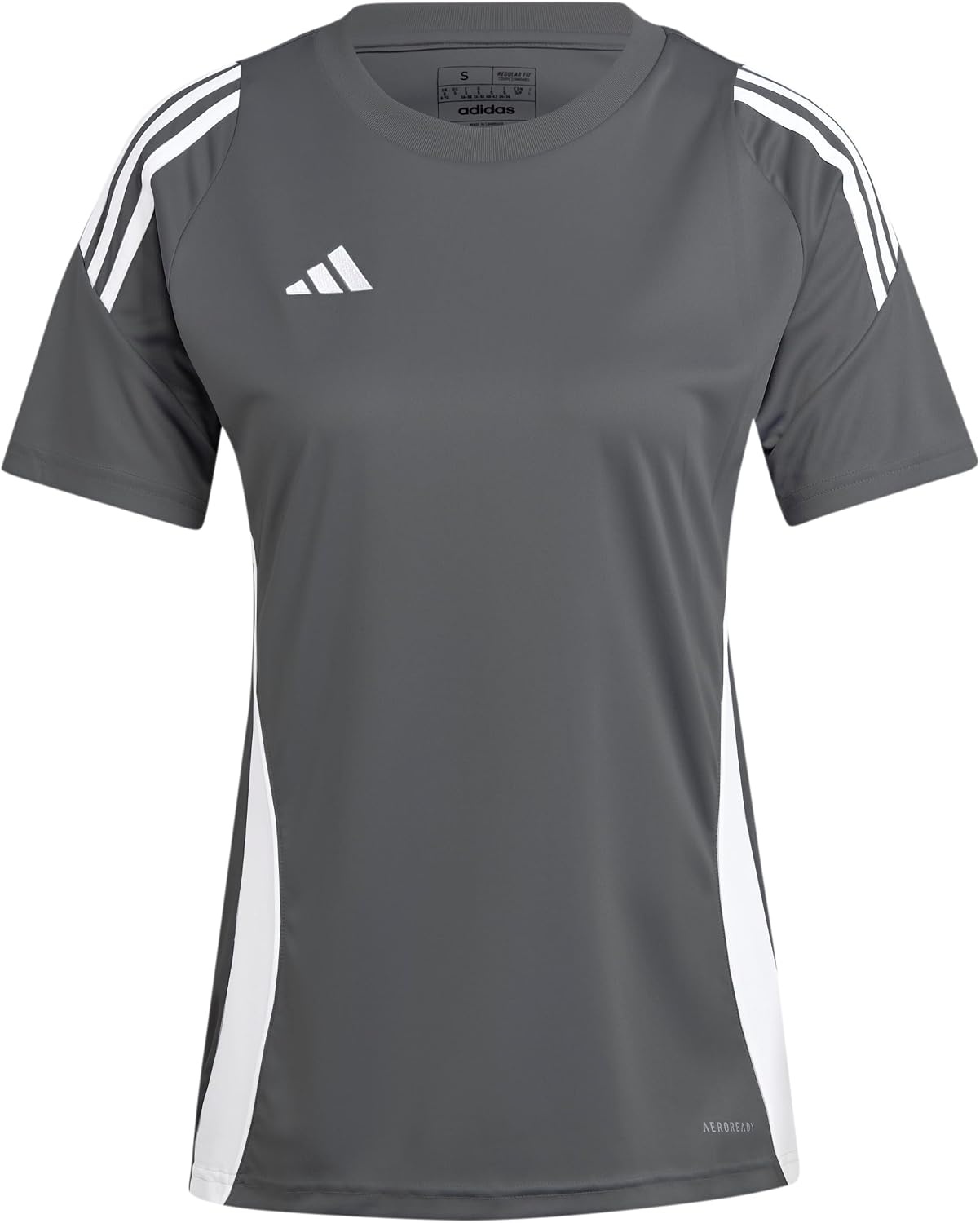 image:imageadidas Womens Tiro 24 JerseyTeam Mid GreyWhite