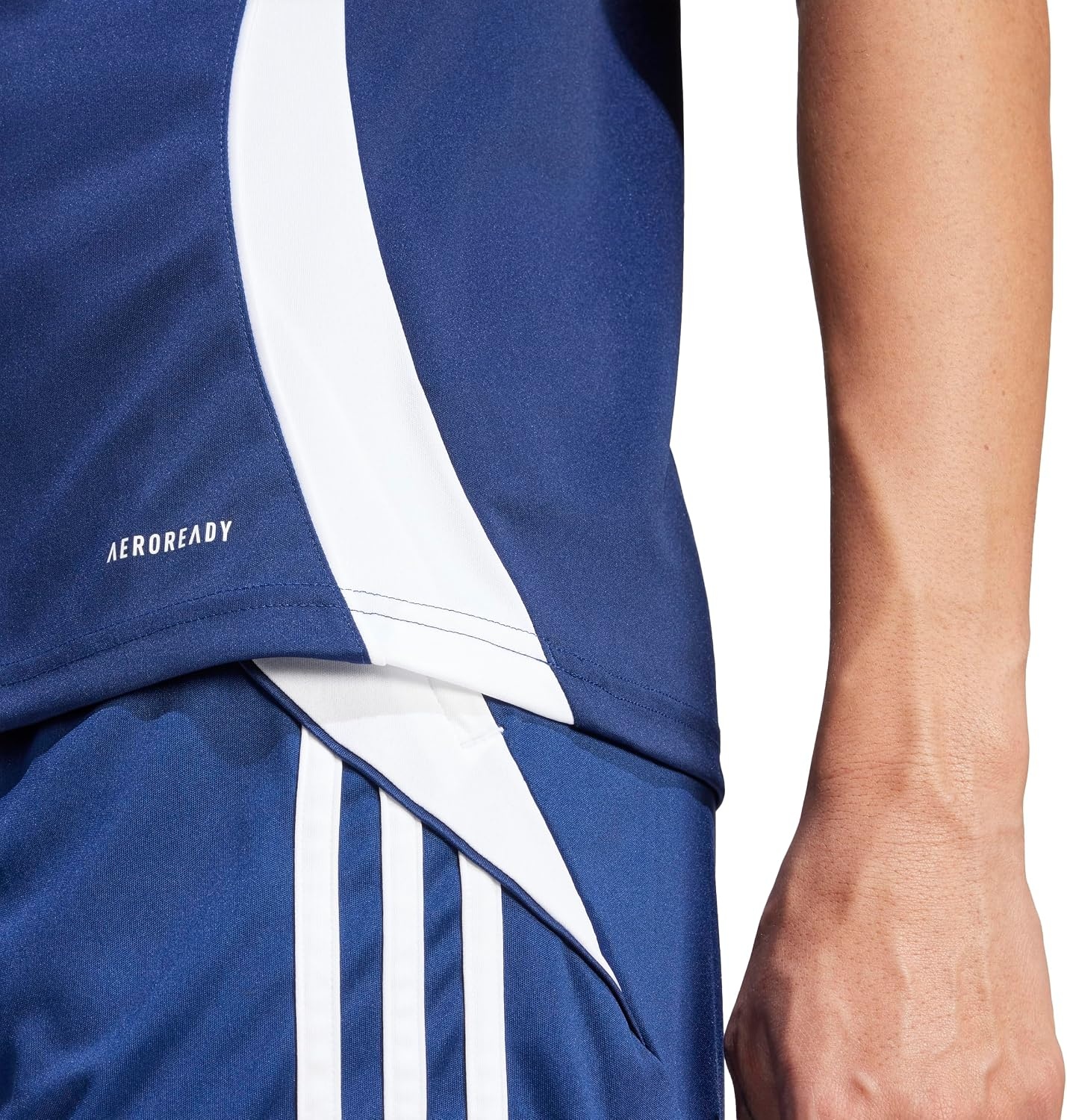 image:imageadidas Womens Tiro 24 JerseyTeam Navy BlueWhite