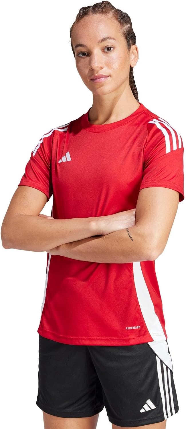 image:imageadidas Womens Tiro 24 JerseyTeam Power RedWhite
