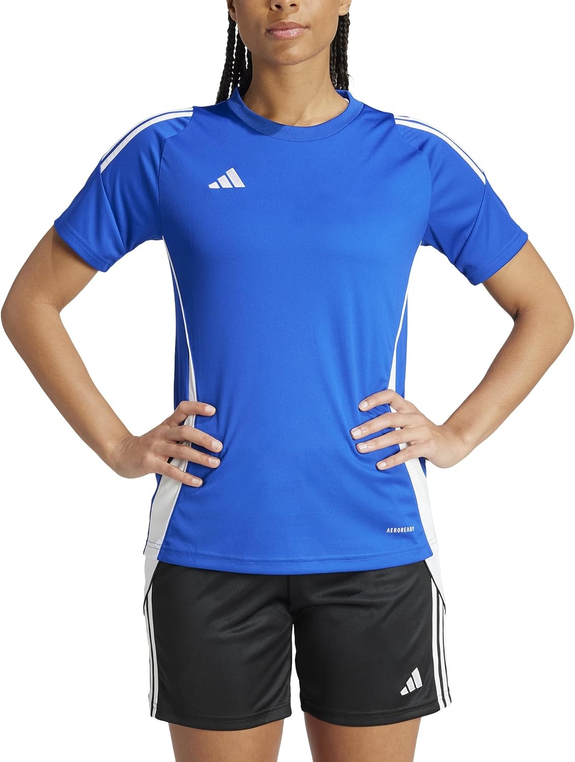 image:imageadidas Womens Tiro 24 JerseyTeam Royal BlueWhite