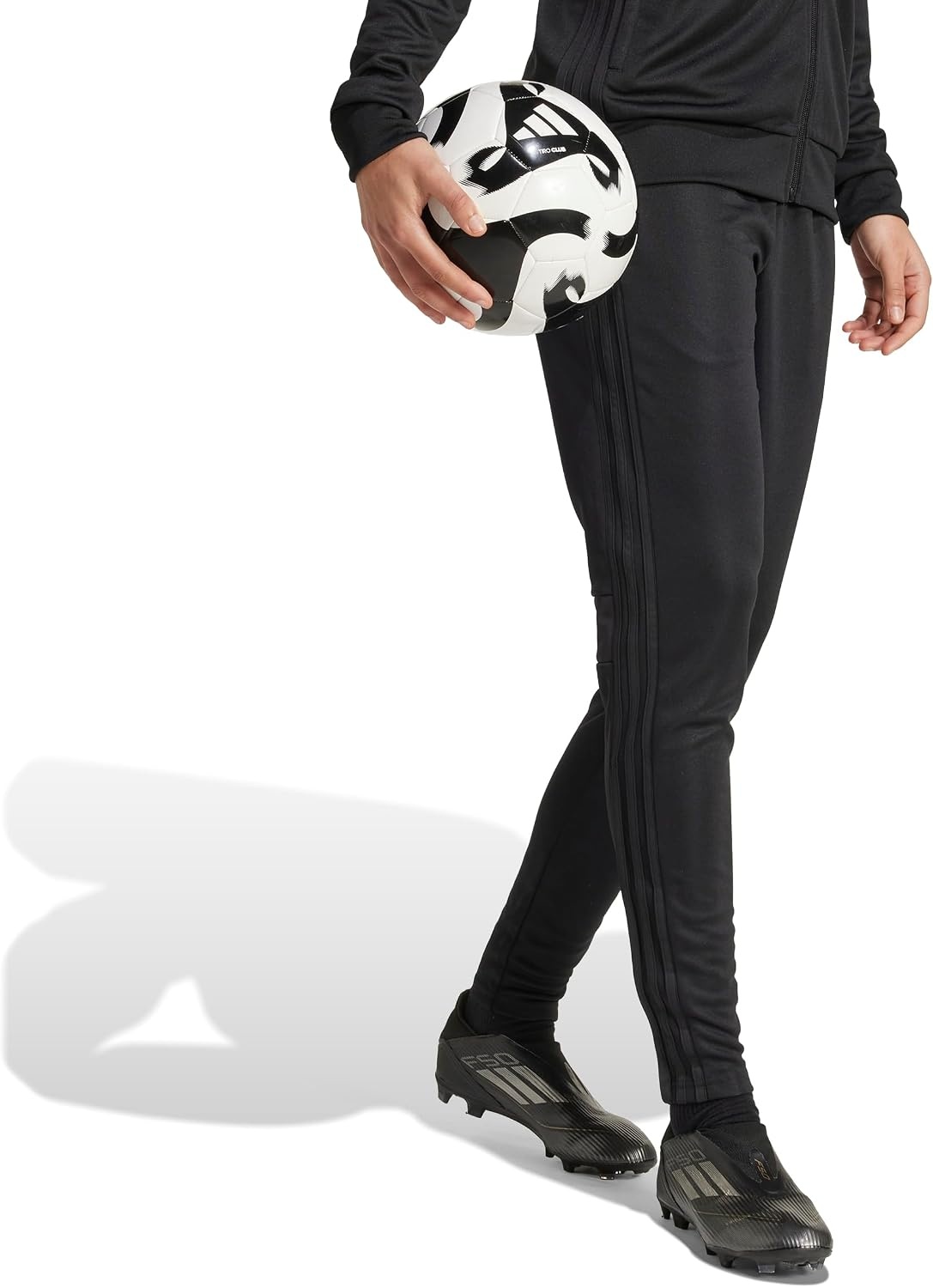 image:imageadidas Womens Tiro 25 Essentials Tracksuit Bottoms Soccer Cleats BlackBlack