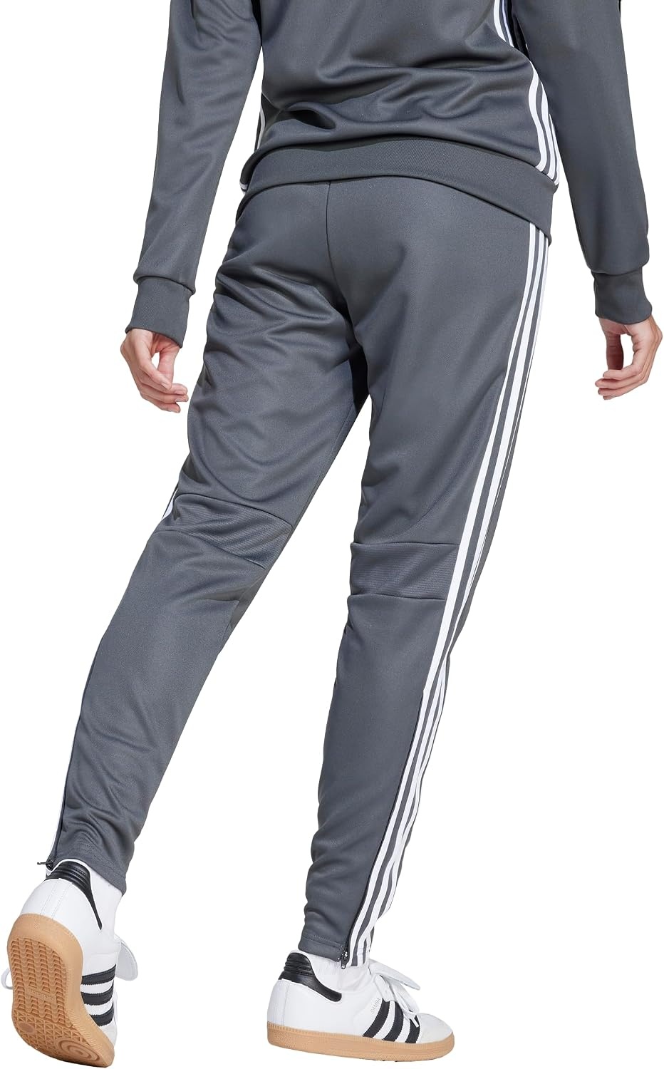 image:imageadidas Womens Tiro 25 Essentials Tracksuit Bottoms Soccer Cleats BlackGreyWhite