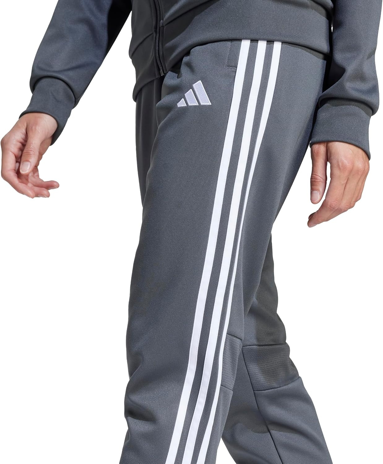image:imageadidas Womens Tiro 25 Essentials Tracksuit Bottoms Soccer Cleats BlackGreyWhite