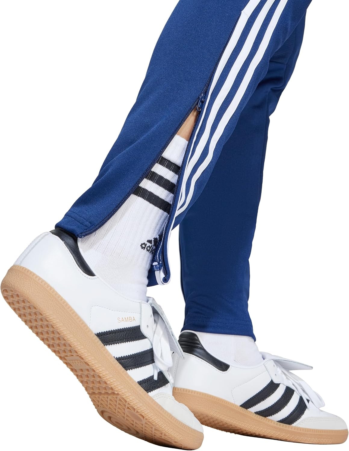 image:imageadidas Womens Tiro 25 Essentials Tracksuit Bottoms Soccer Cleats BlackTeam Navy BlueWhite