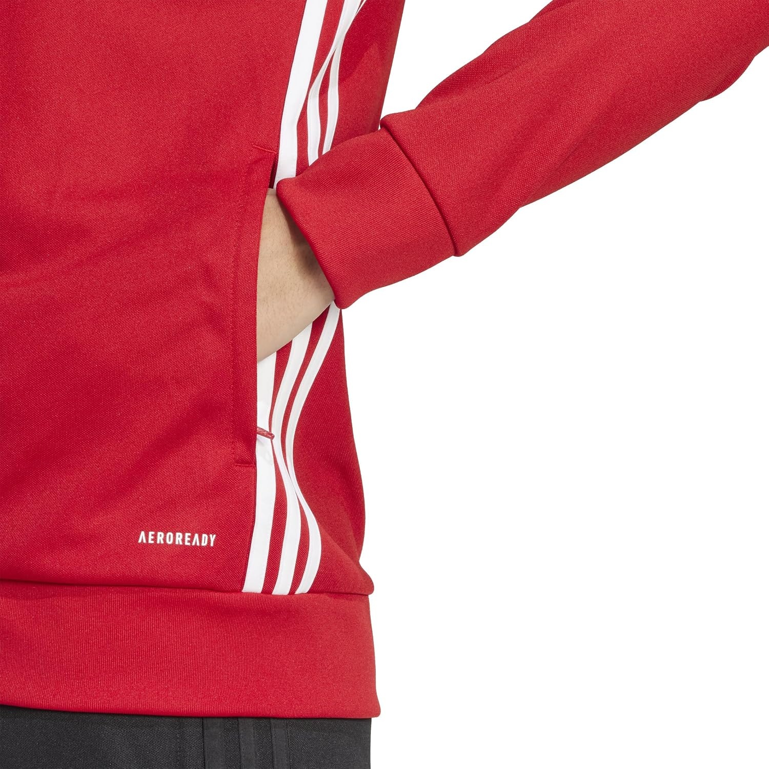 image:imageadidas Womens Tiro Essentials Training Track TopTeam Power RedWhite