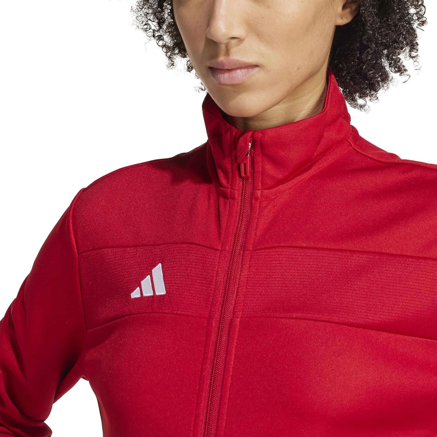 image:imageadidas Womens Tiro Essentials Training Track TopTeam Power RedWhite