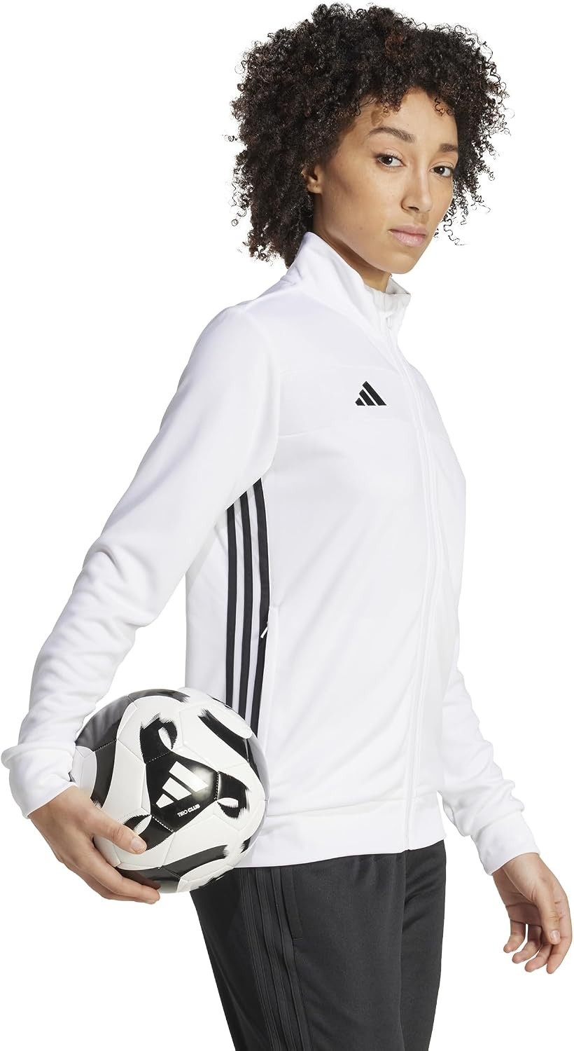 image:imageadidas Womens Tiro Essentials Training Track TopWhiteBlack