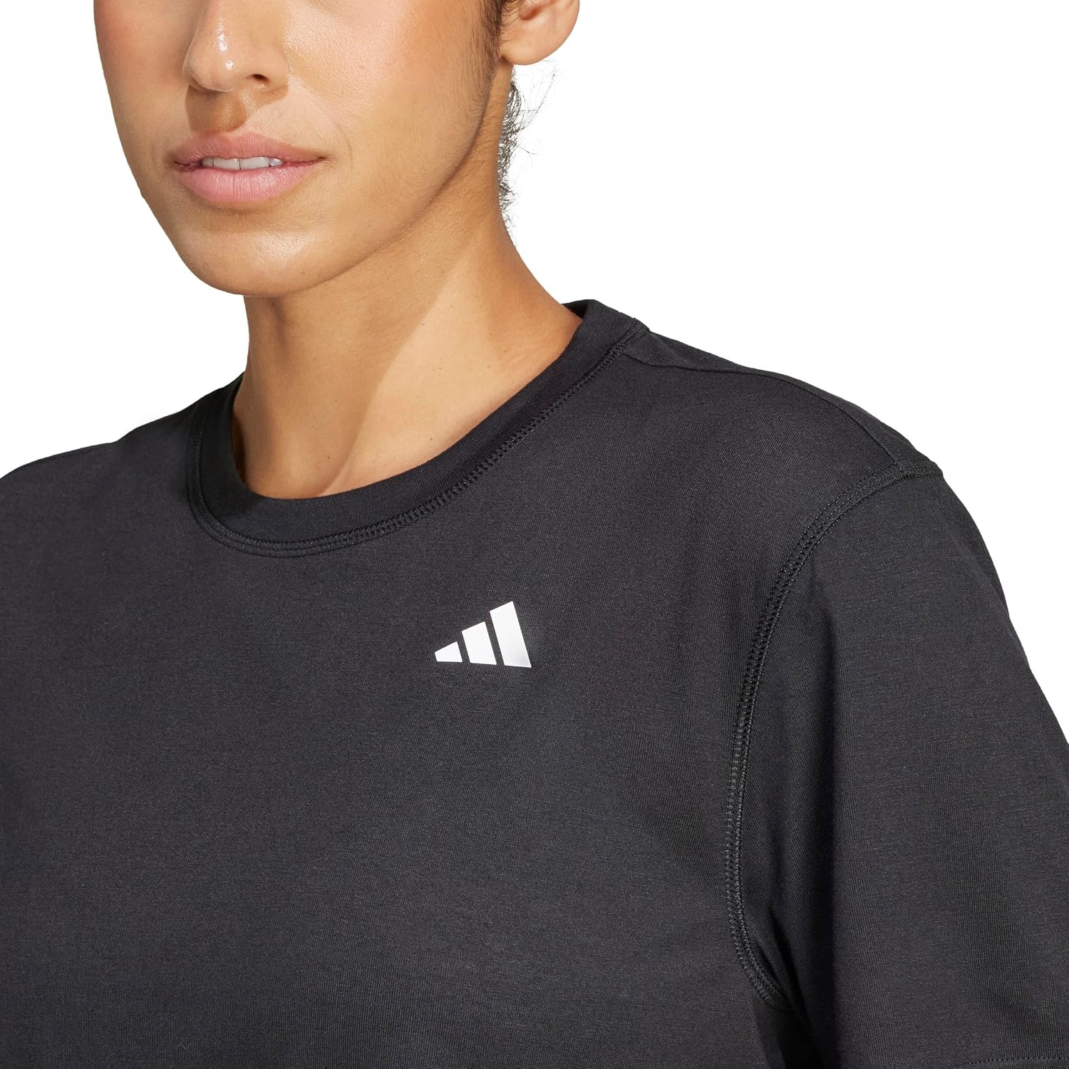 image:imageadidas Womens Train Essentials Boxy TshirtBlack