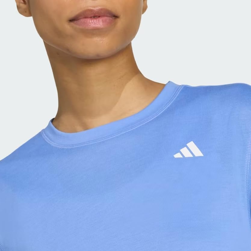 image:imageadidas Womens Train Essentials Boxy TshirtBlue Fusion