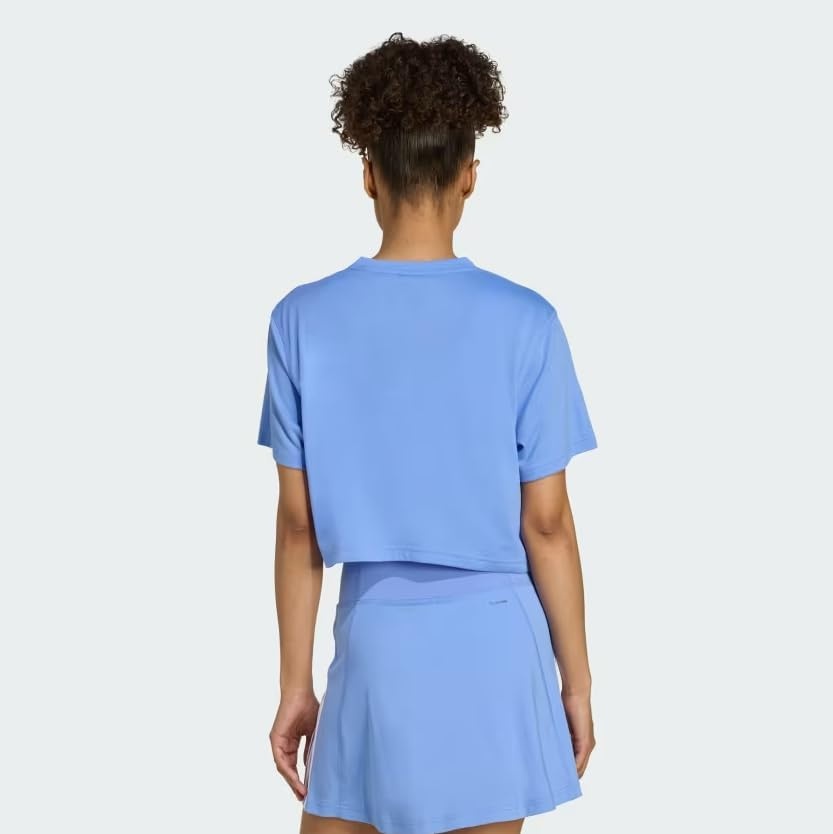 image:imageadidas Womens Train Essentials Boxy TshirtBlue Fusion