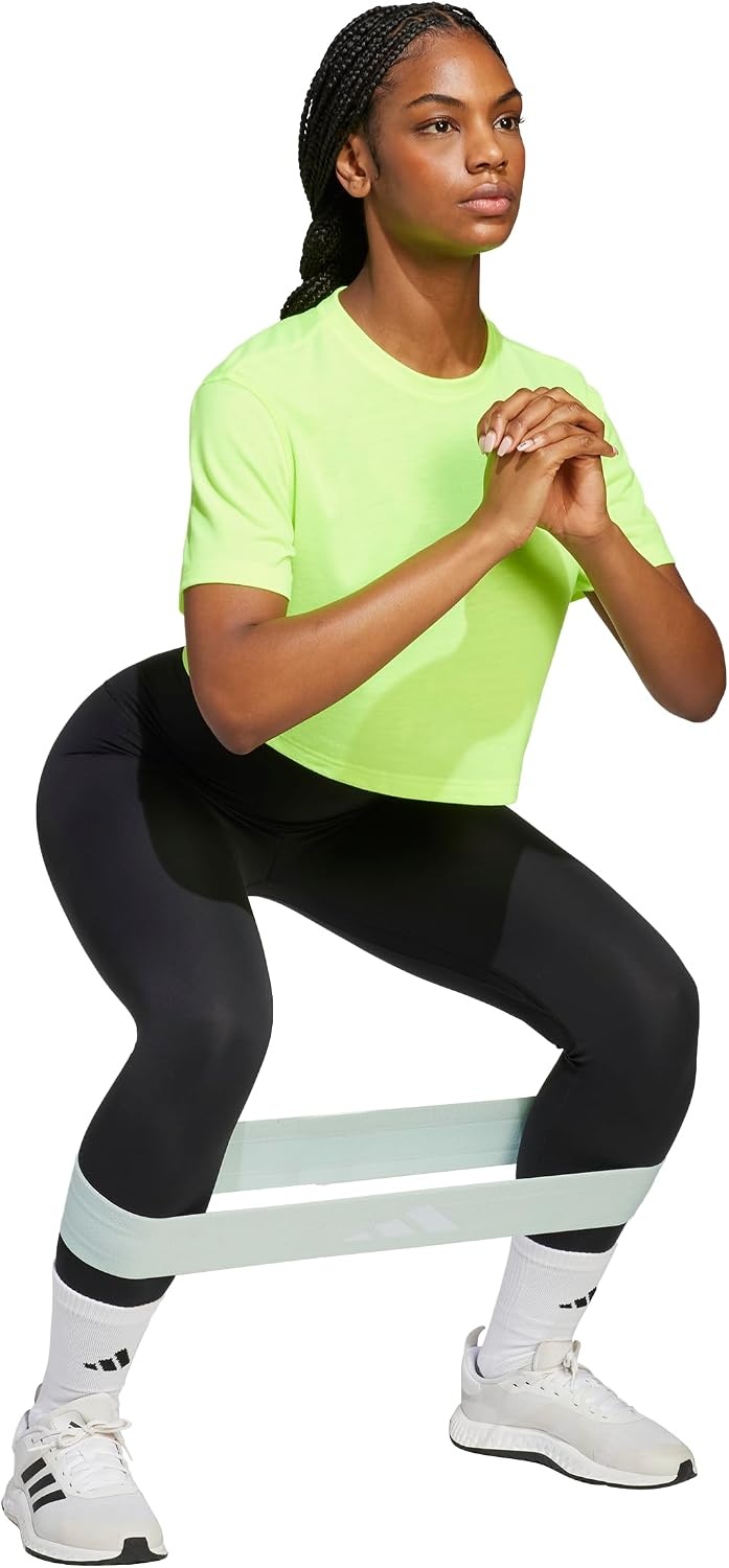 image:imageadidas Womens Train Essentials Boxy TshirtLucid Lemon