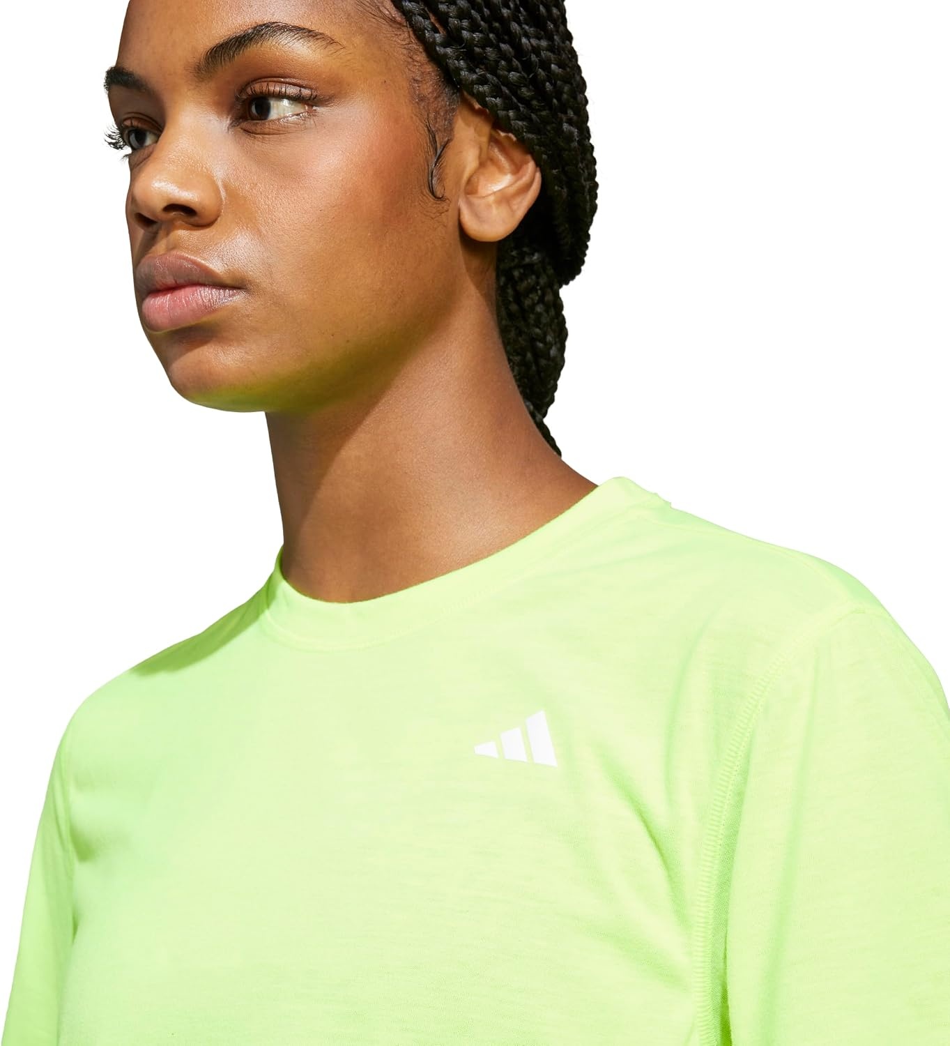 image:imageadidas Womens Train Essentials Boxy TshirtLucid Lemon
