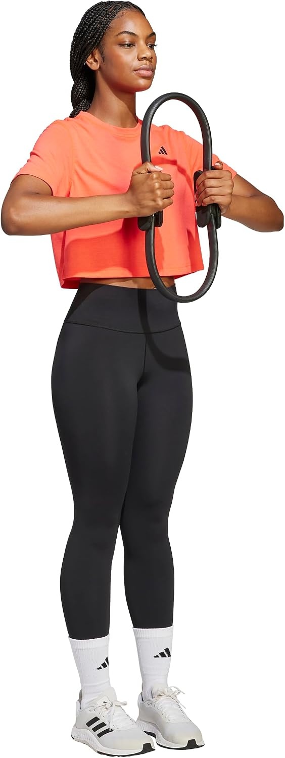 image:imageadidas Womens Train Essentials Boxy TshirtLucid Red