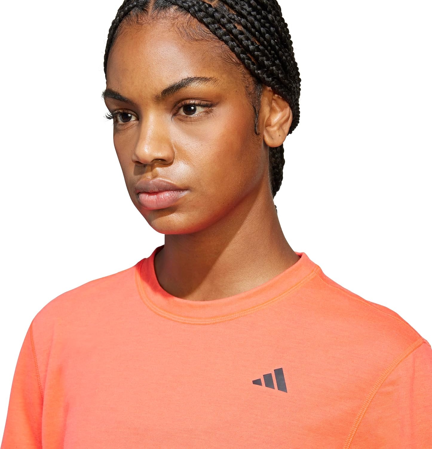 image:imageadidas Womens Train Essentials Boxy TshirtLucid Red