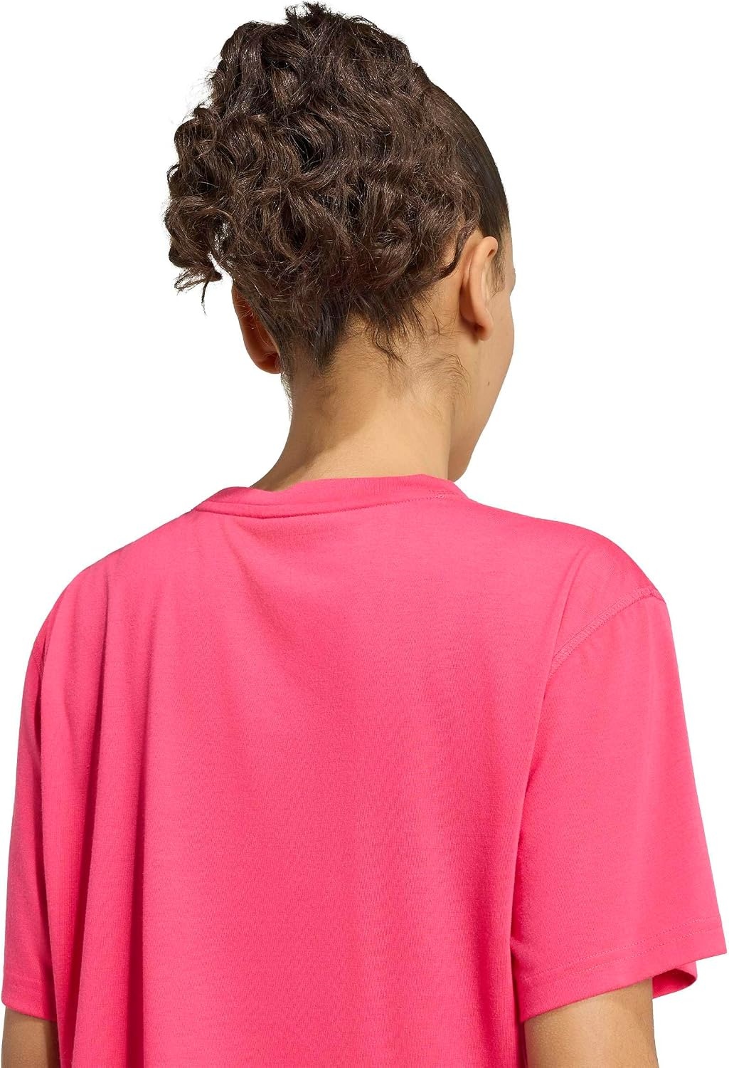 image:imageadidas Womens Train Essentials Boxy TshirtPower Pink