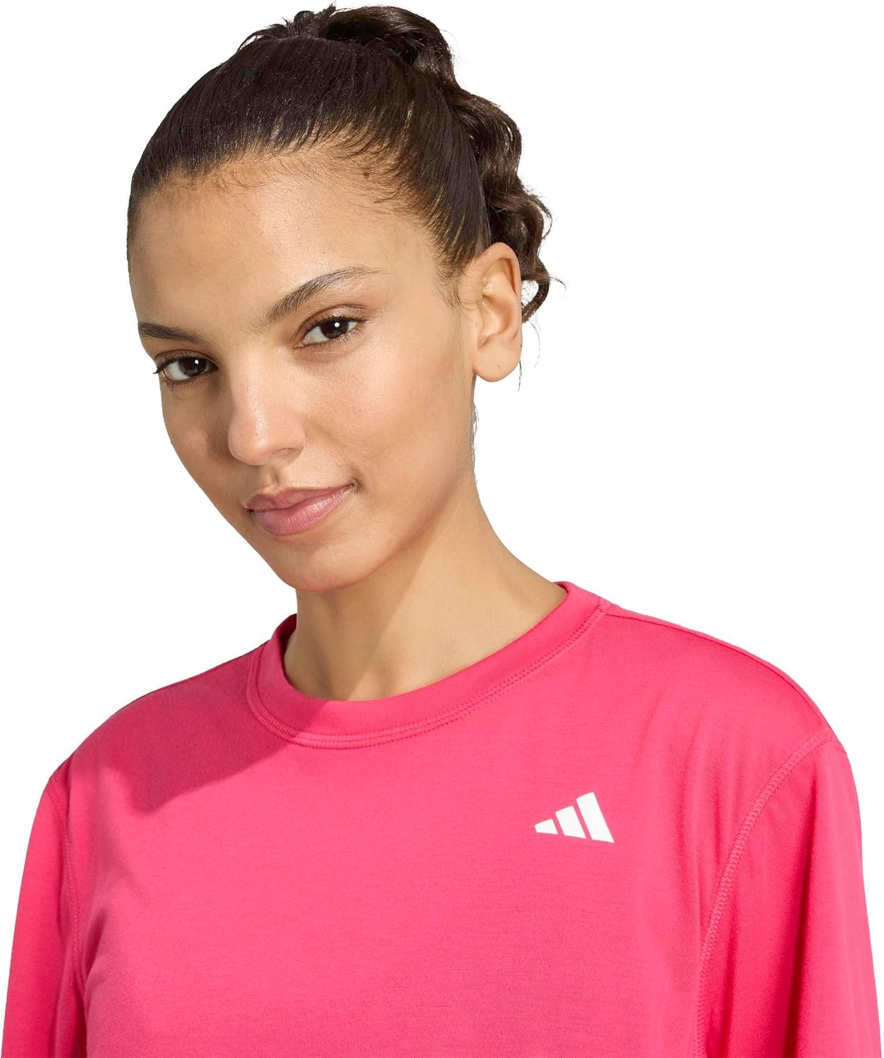 image:imageadidas Womens Train Essentials Boxy TshirtPower Pink