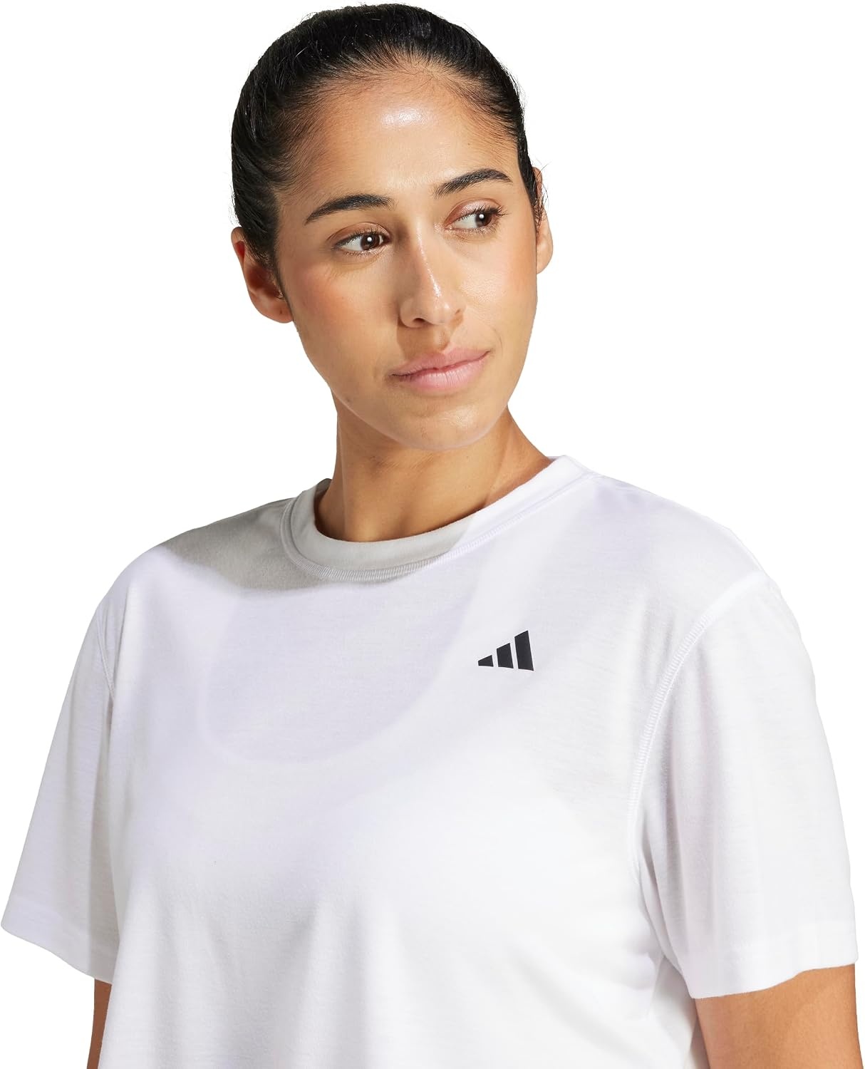 image:imageadidas Womens Train Essentials Boxy TshirtWhite