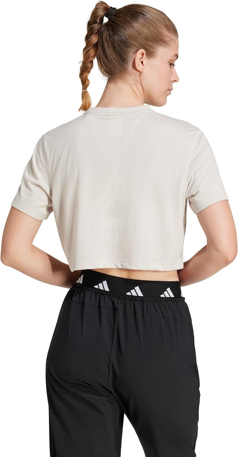 image:imageadidas Womens Train Essentials Boxy TshirtWonder Alumina