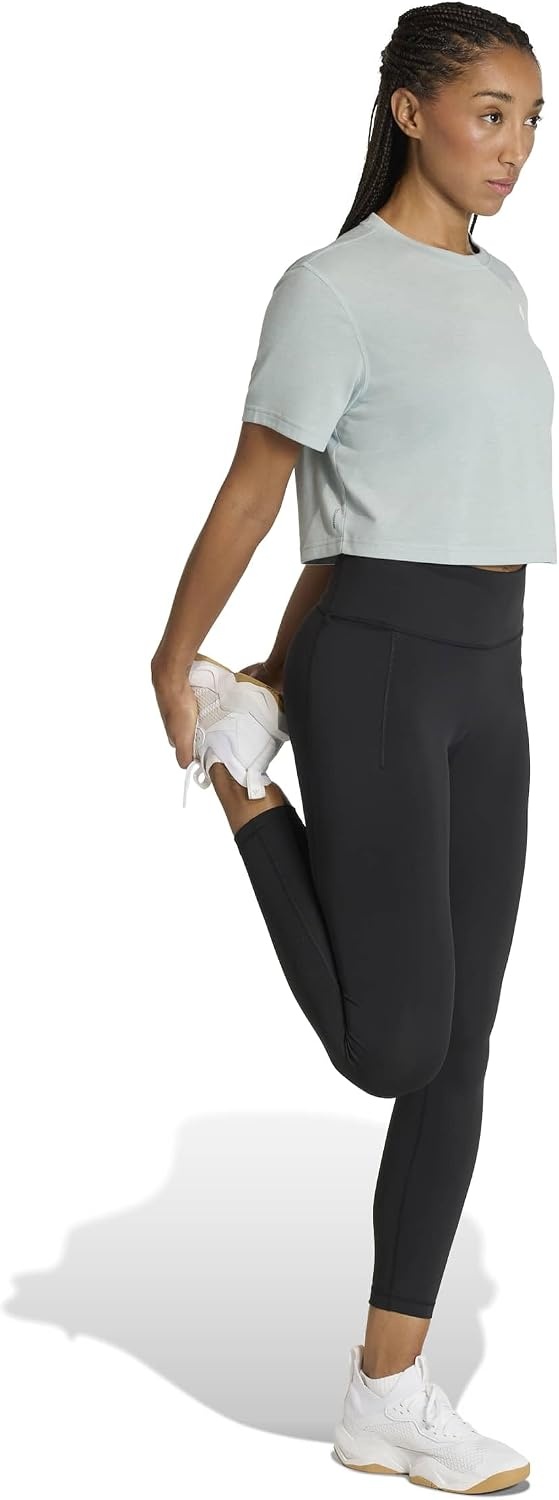 image:imageadidas Womens Train Essentials Boxy TshirtWonder Sage