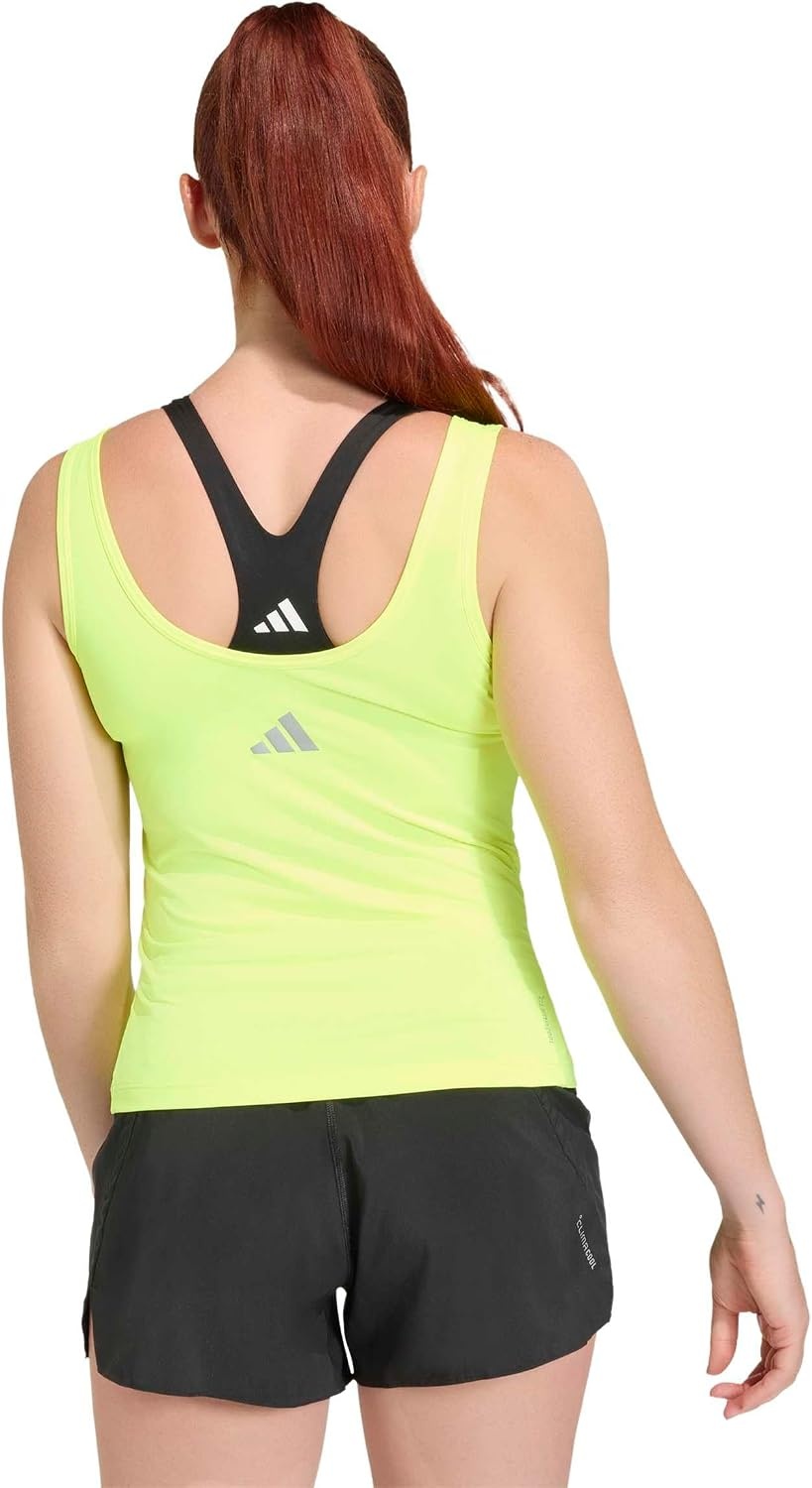 image:imageadidas Womens adi365 Essentials Camisole Running Tank TopSolar Yellow