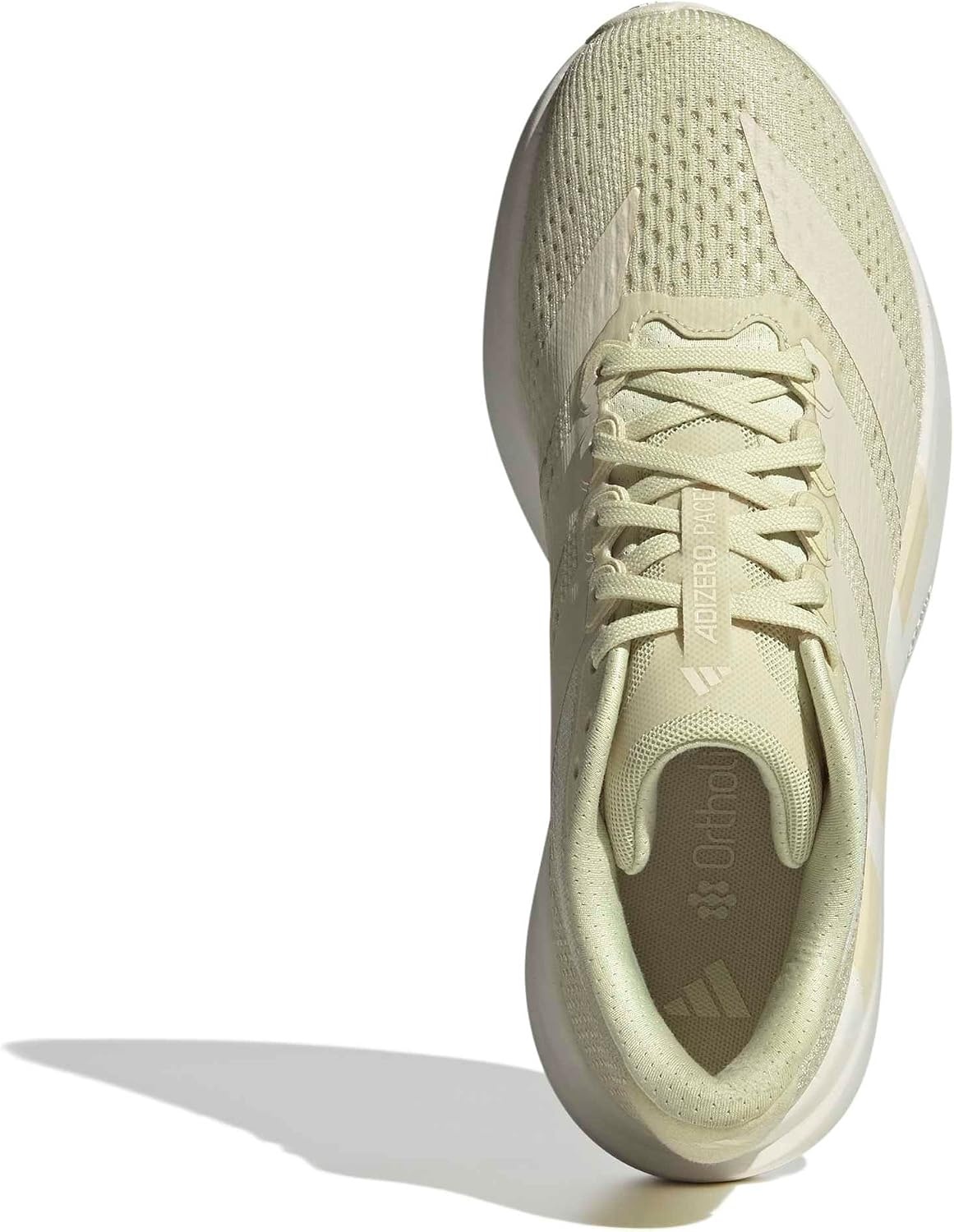 image:imageadidas Womens adiZero Pacer RunningDual YellowWarm VanillaOff White