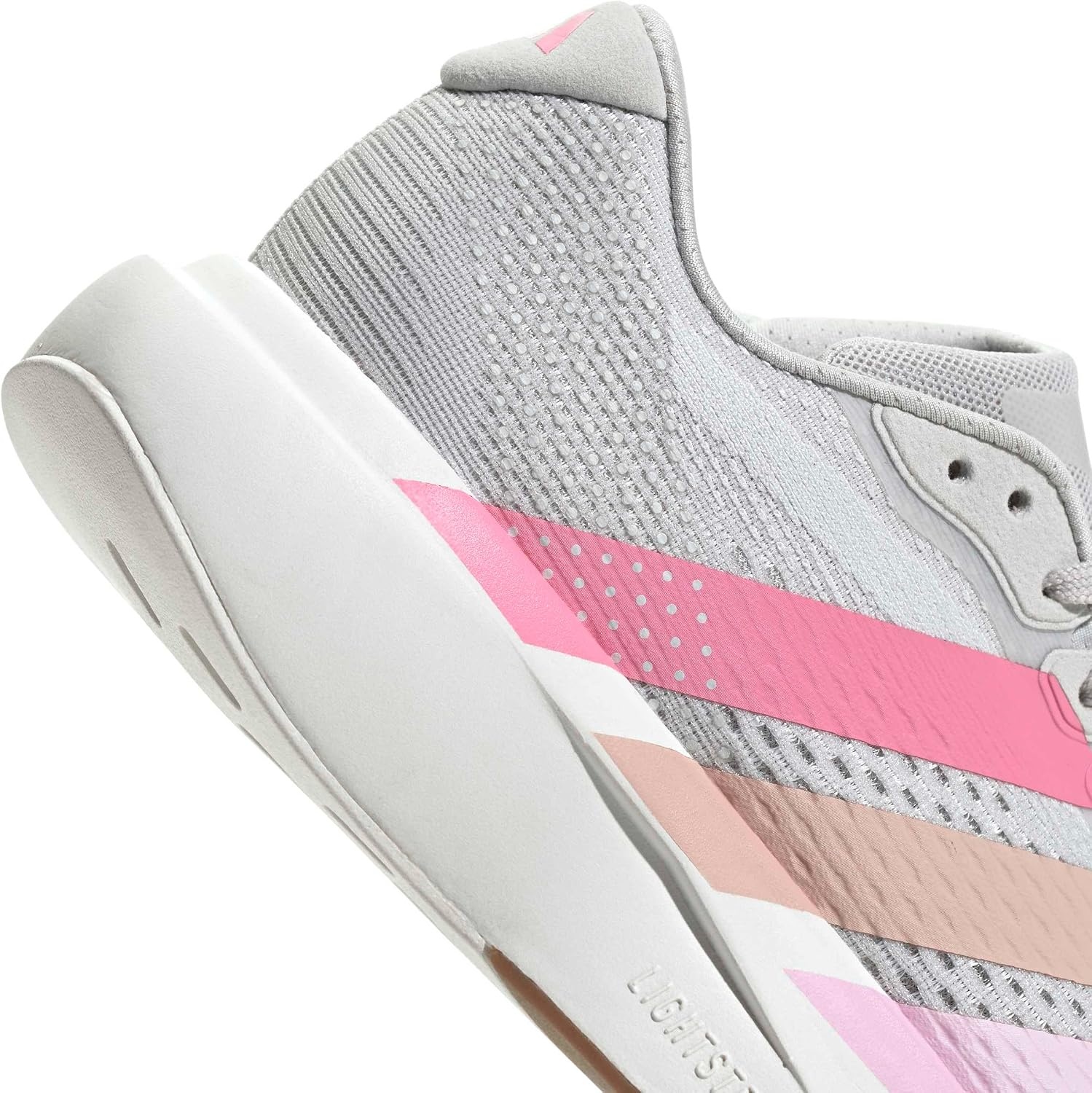 image:imageadidas Womens adiZero Pacer RunningGreyBliss PinkWhite