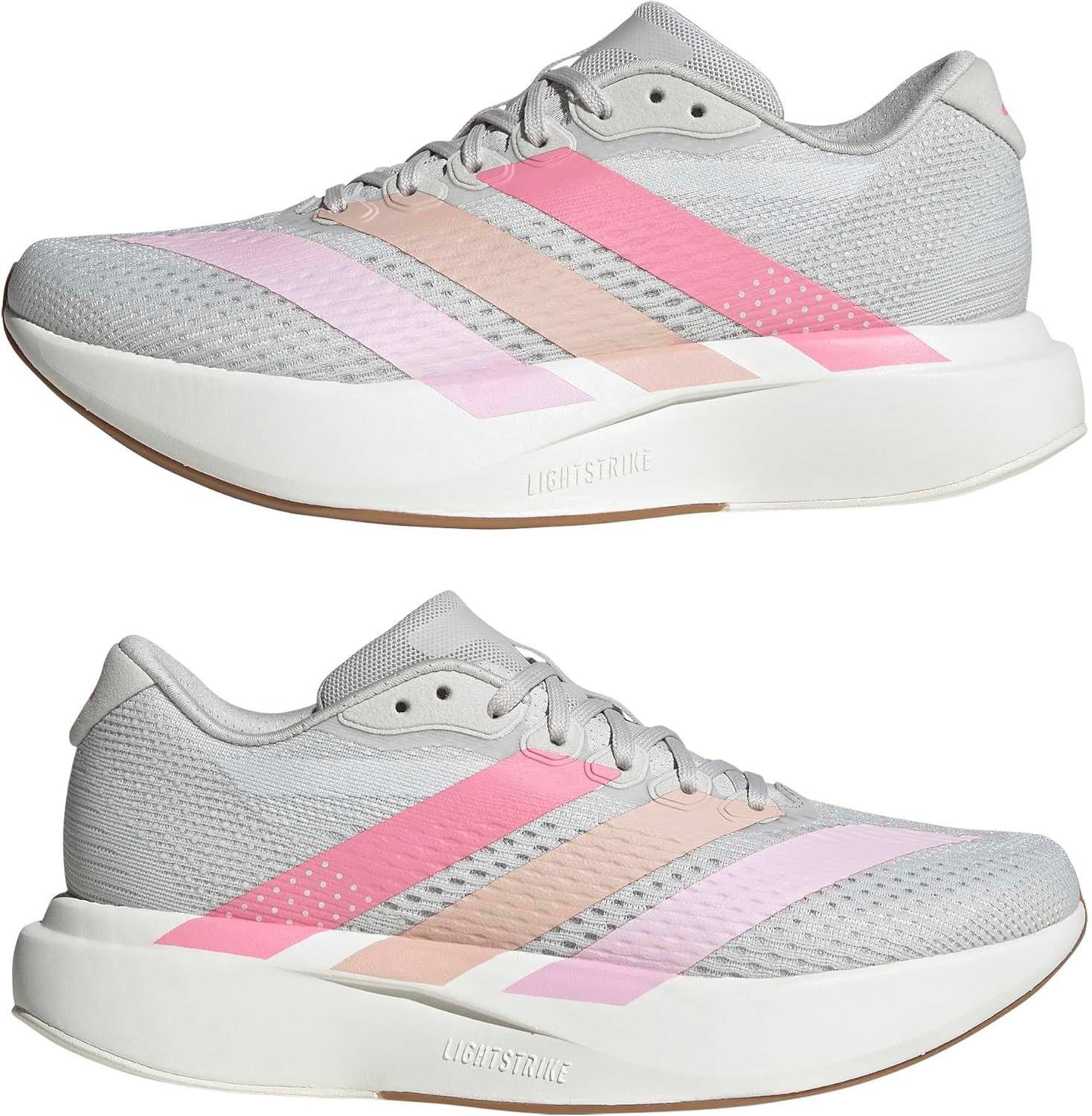 image:imageadidas Womens adiZero Pacer RunningGreyBliss PinkWhite
