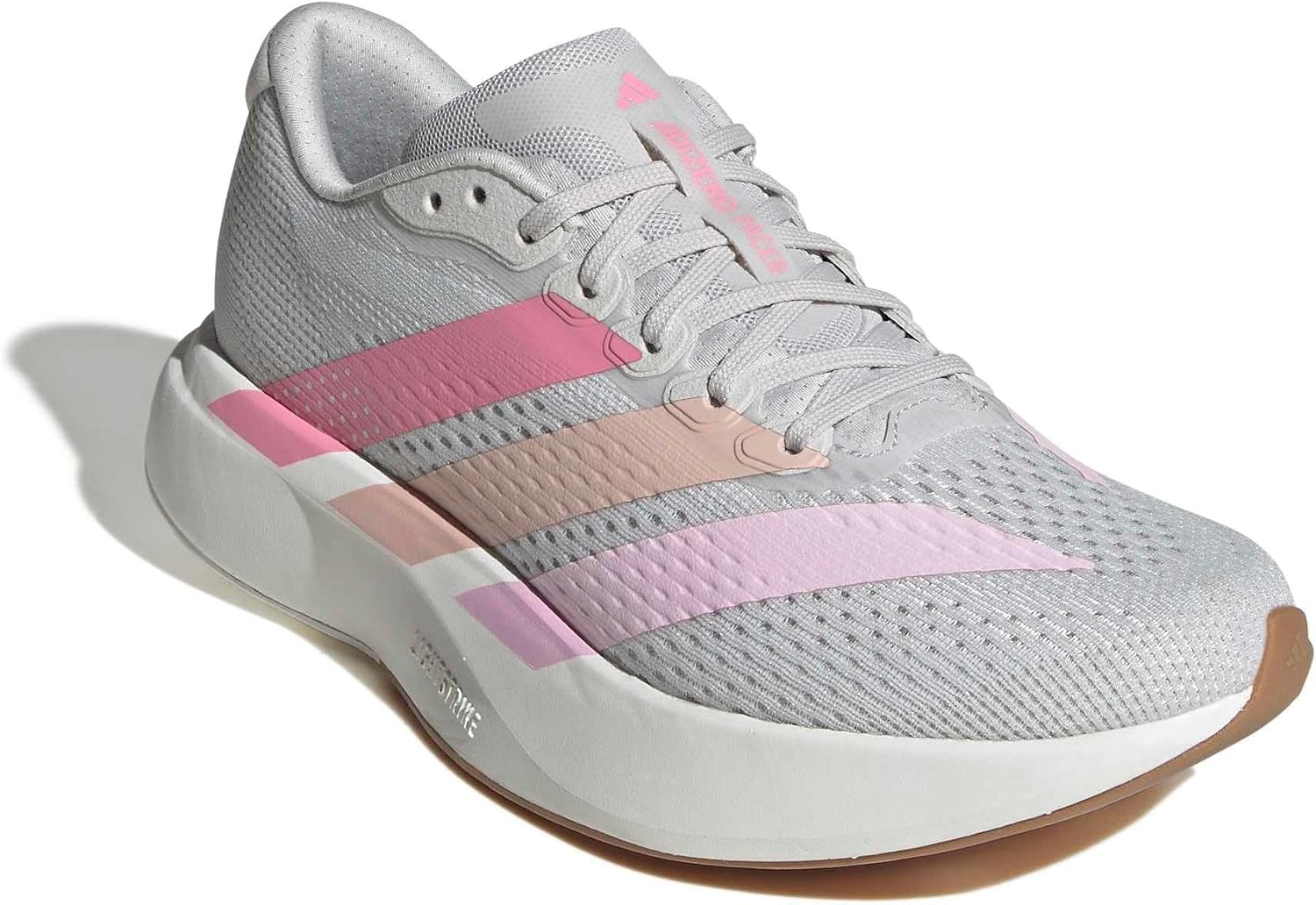 image:imageadidas Womens adiZero Pacer RunningGreyBliss PinkWhite