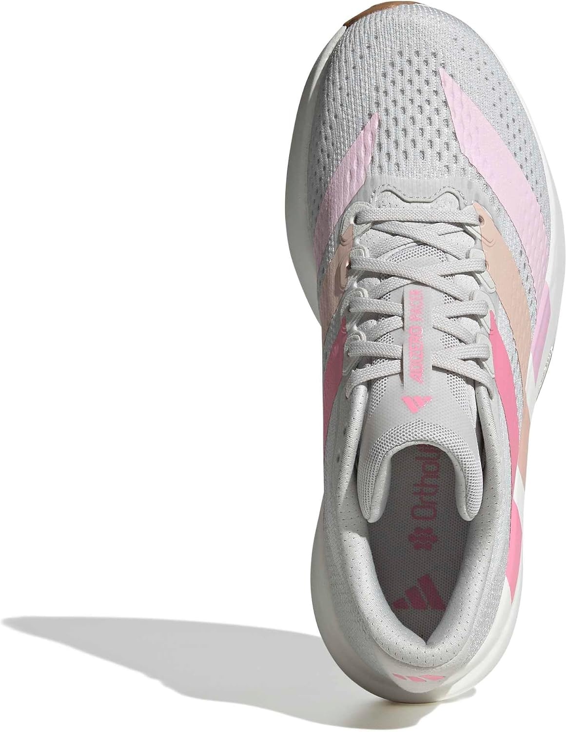 image:imageadidas Womens adiZero Pacer RunningGreyBliss PinkWhite