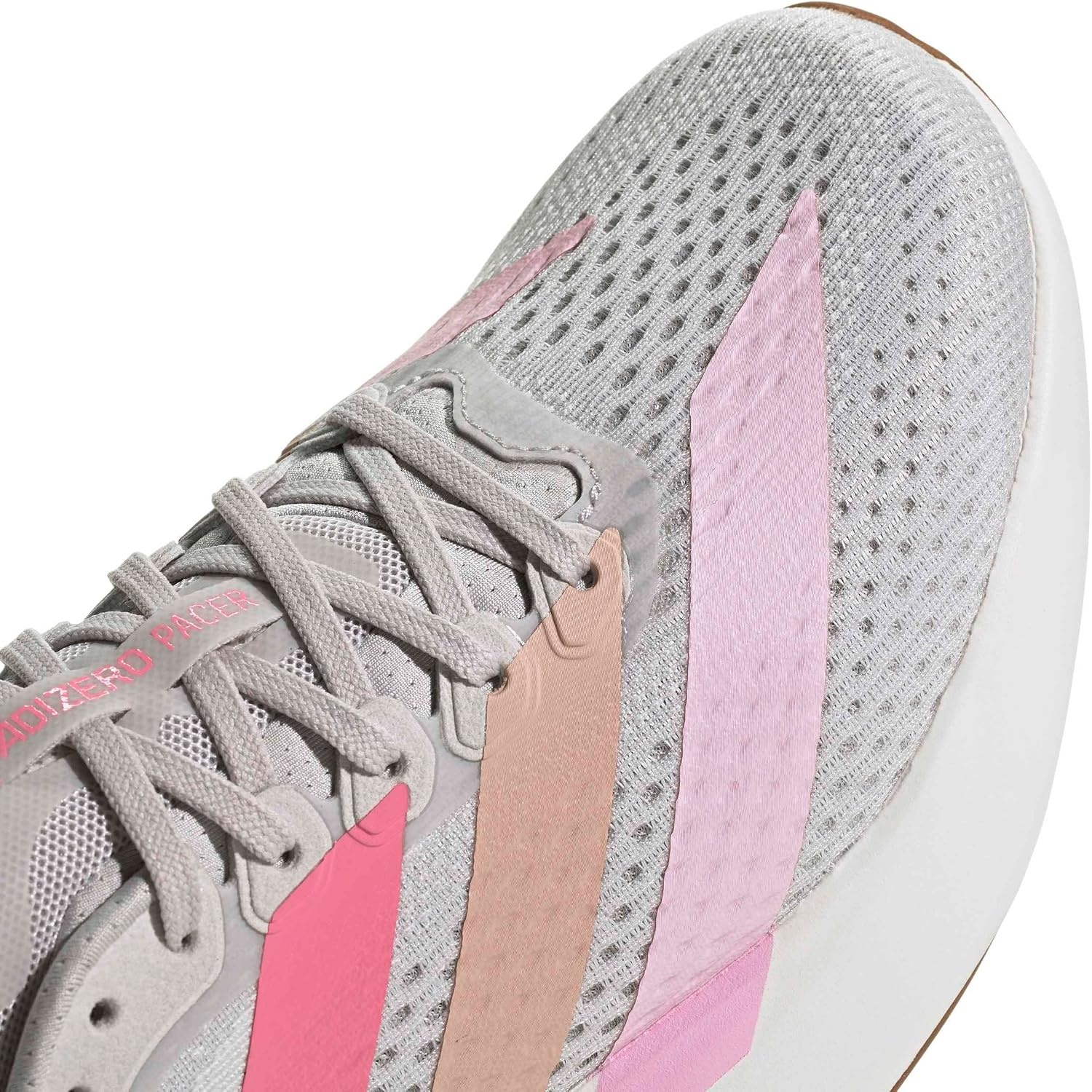 image:imageadidas Womens adiZero Pacer RunningGreyBliss PinkWhite