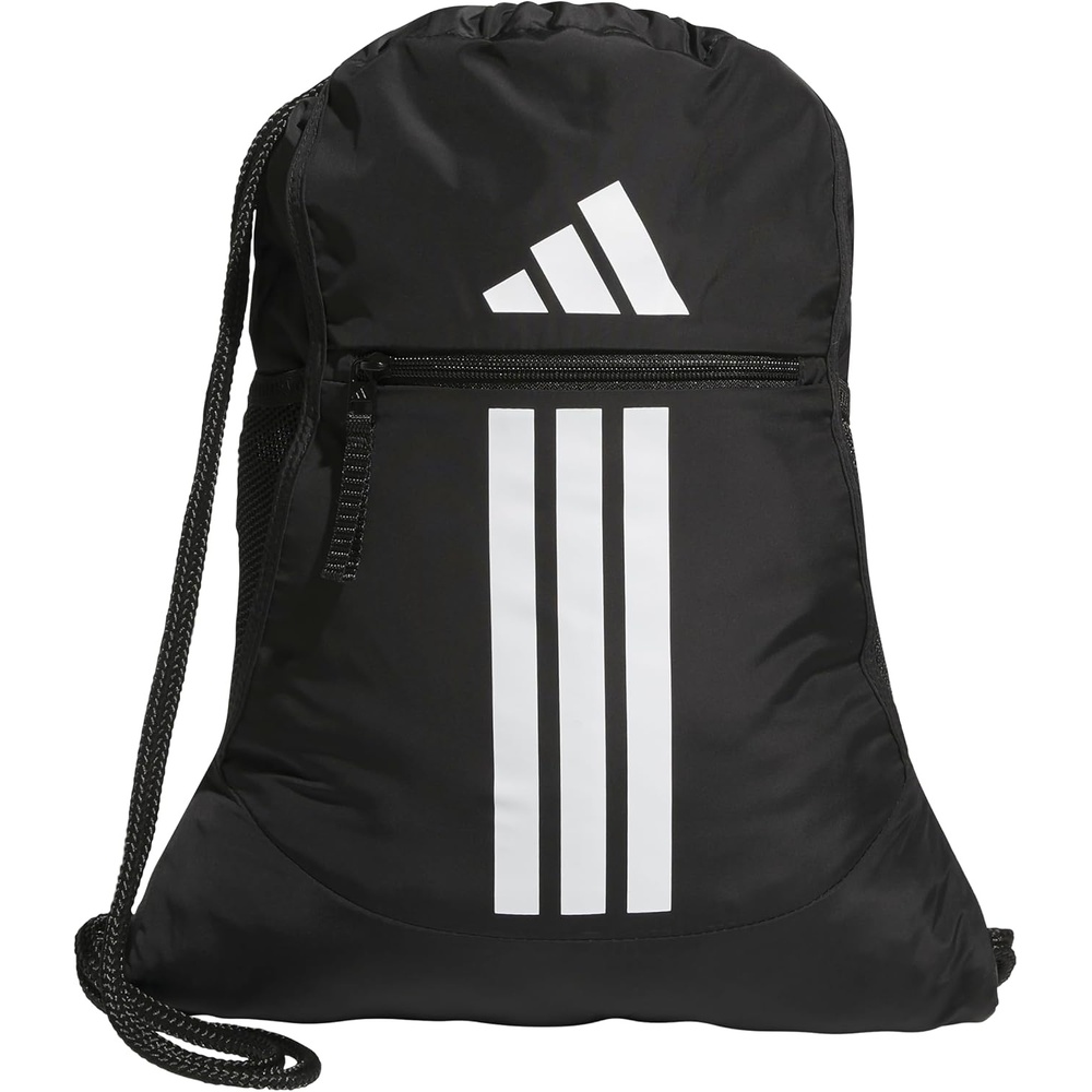image:imageadidas Alliance Sackpack  Drawstring Backpack for Sports Small Gym Bag Black3 OSFABlack3