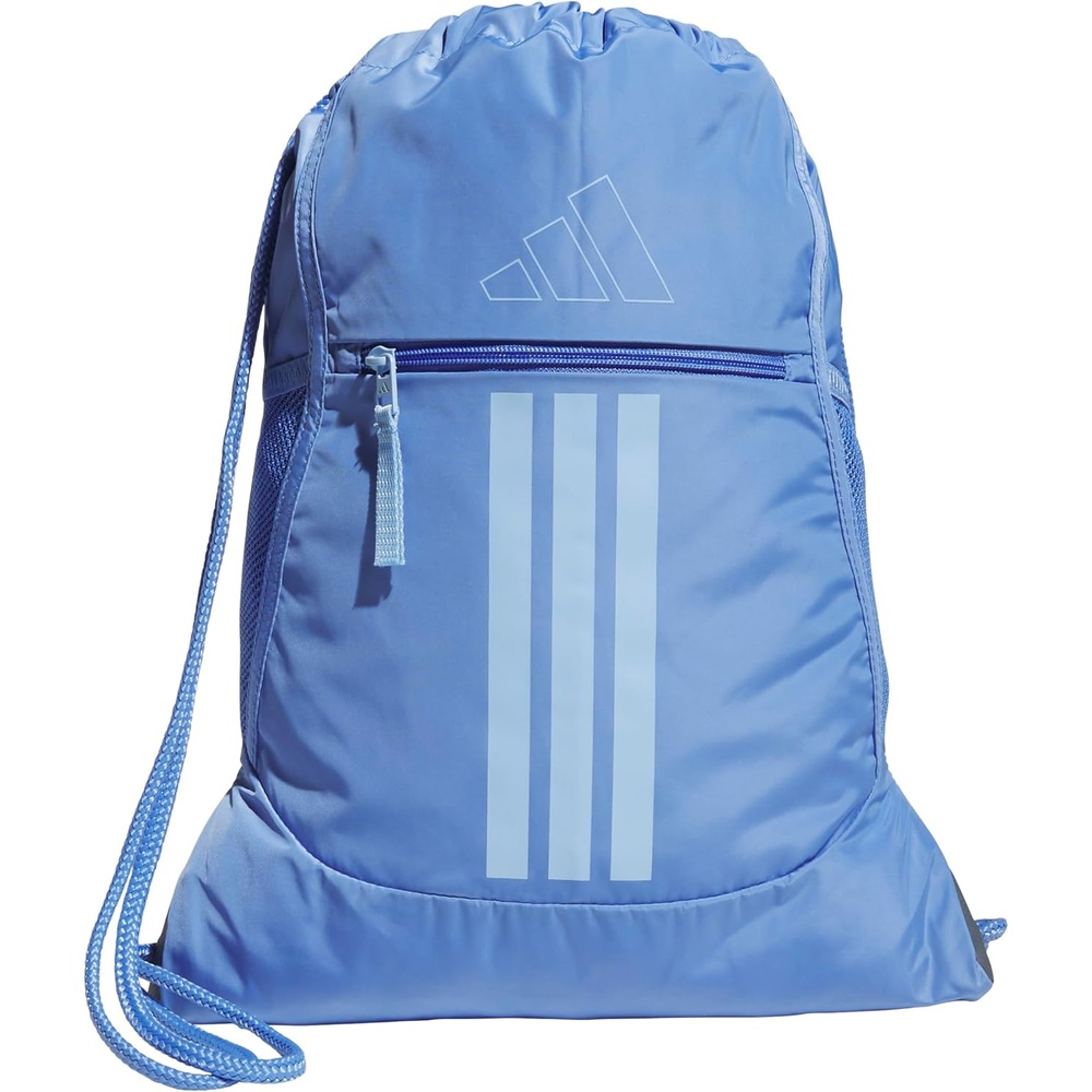 image:imageadidas Alliance Sackpack Drawstring Backpack for Sports Small Gym Bag Black3 OSFABlue FusionGlow Blue3