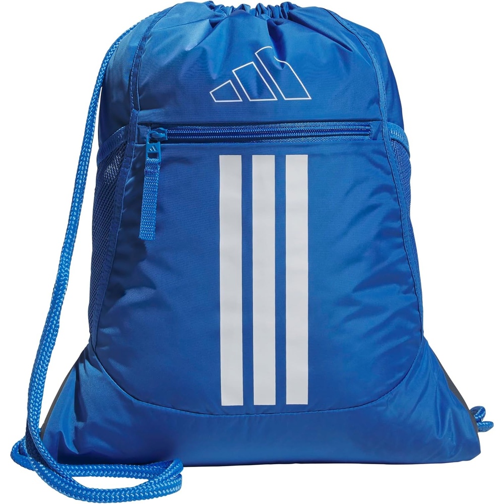 image:imageadidas Alliance Sackpack  Drawstring Backpack for Sports Small Gym Bag Black3 OSFARay BlueWhite3