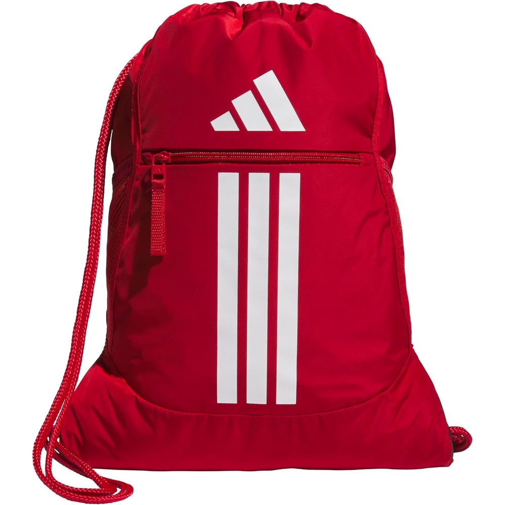 image:imageadidas Alliance Sackpack  Drawstring Backpack for Sports Small Gym Bag Black3 OSFATeam Power Red 23