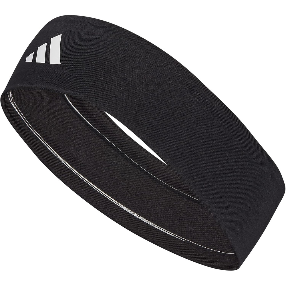 image:imageadidas Alphaskin Tie HeadbandBlackWhiteGrip