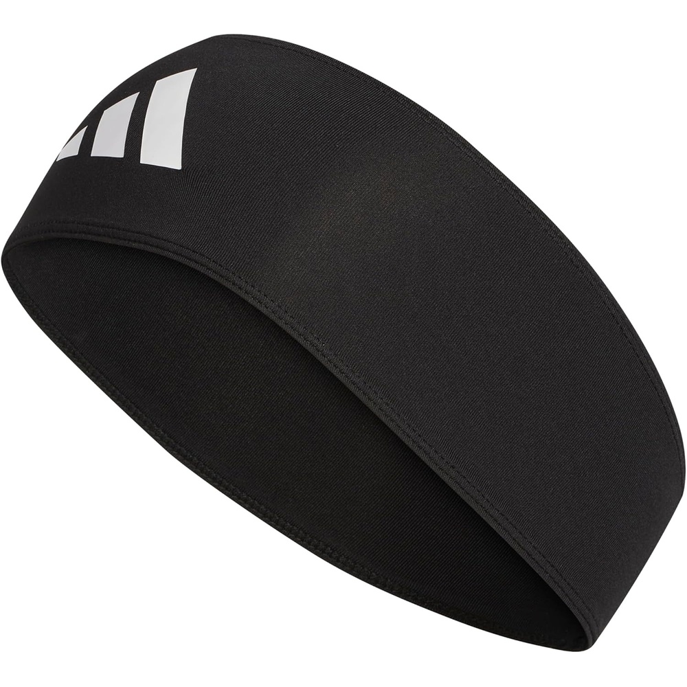 image:imageadidas Alphaskin Tie HeadbandBlackWhiteWide