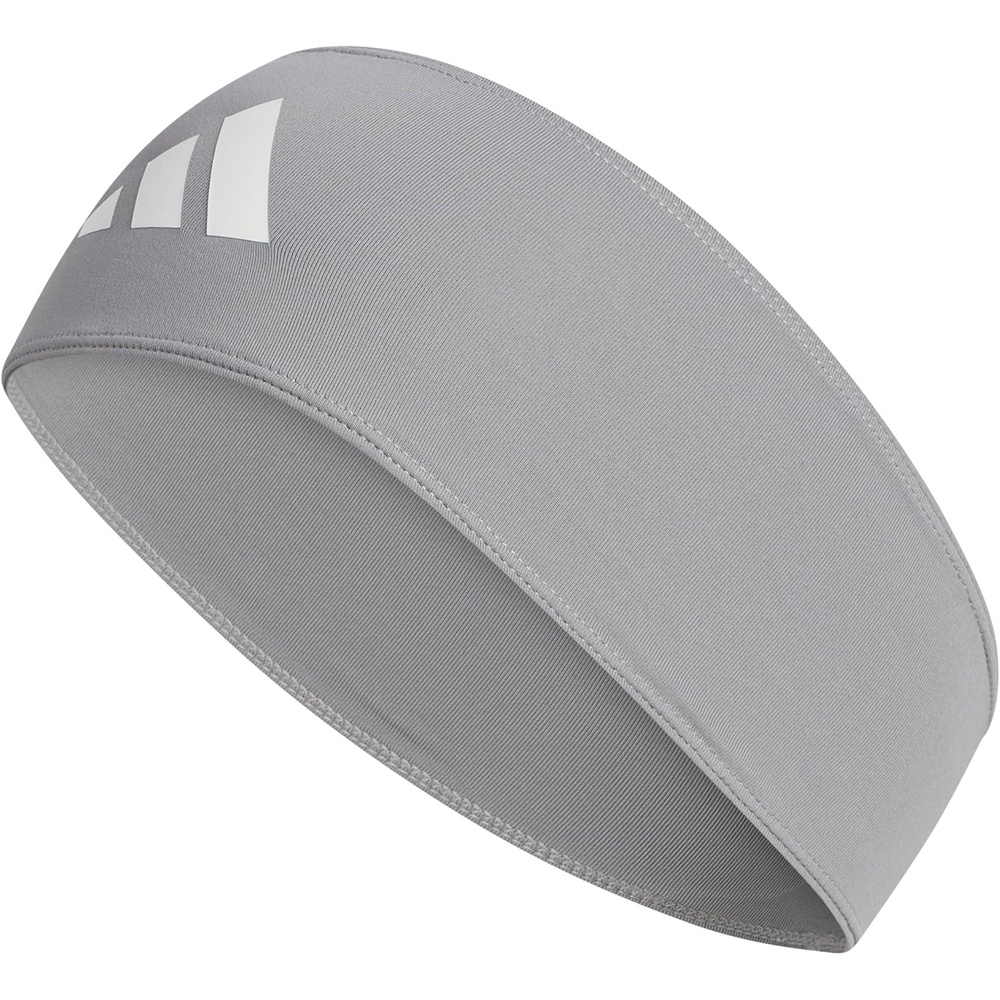image:imageadidas Alphaskin Tie HeadbandGreyWhiteWide