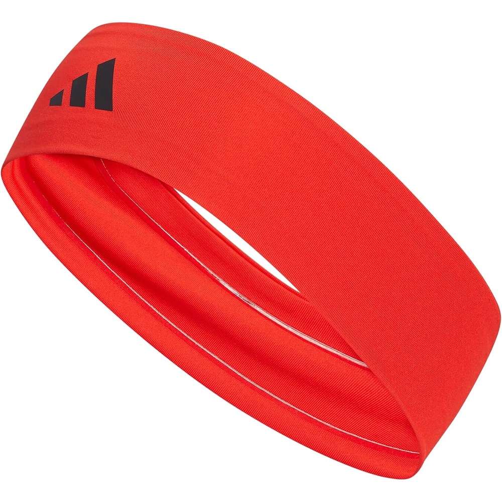 image:imageadidas Alphaskin Tie HeadbandRedBlackGrip