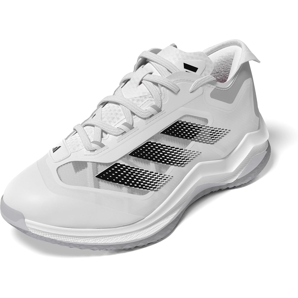 image:imageadidas Boys Adizero Impact Turf Baseball ShoesWhiteBlackWhite