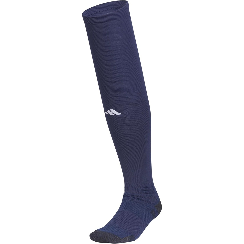 image:imageadidas Dugout OvertheCalf Baseball amp Softball Socks 1 Pair Unisex 1Pack Cushioned Impact Zones Arch amp Ankle Support StayUp Fit LeftRight Fit Game amp Practice ReadyTeam Navy Blue 2WhiteBlack