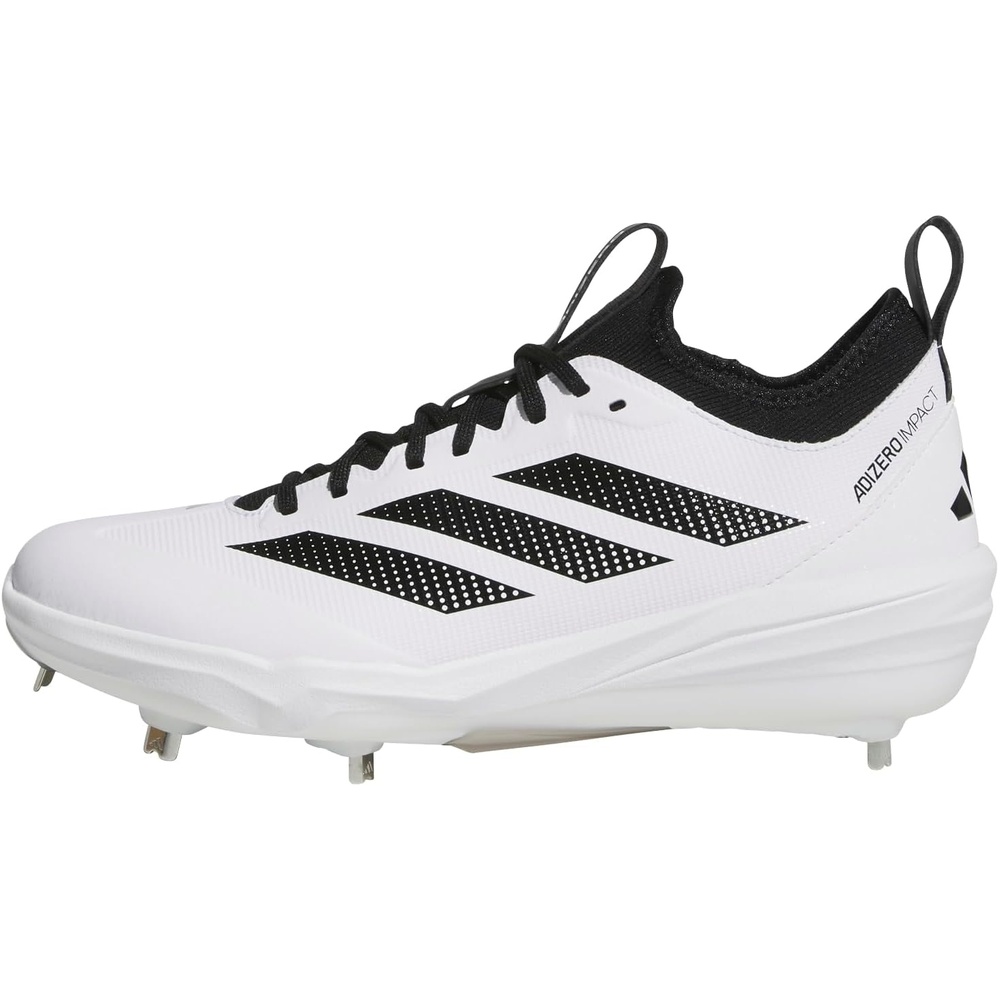 image:imageadidas Mens Adizero Impact 20 BaseballWhiteBlackBlack