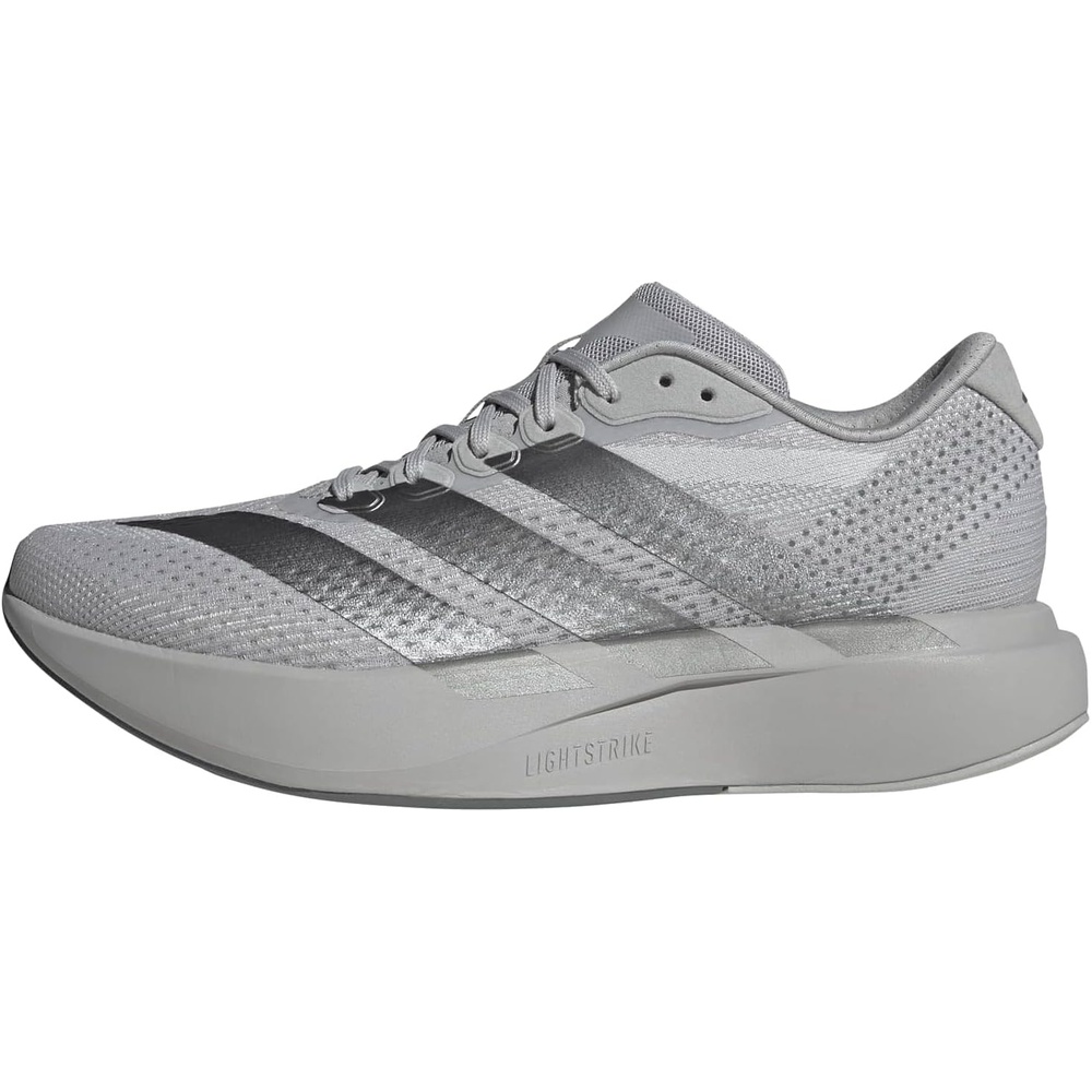 image:imageadidas Mens Adizero Pacer Running Sneakers Shoes  BeigeGreyIron MetallicDark Grey