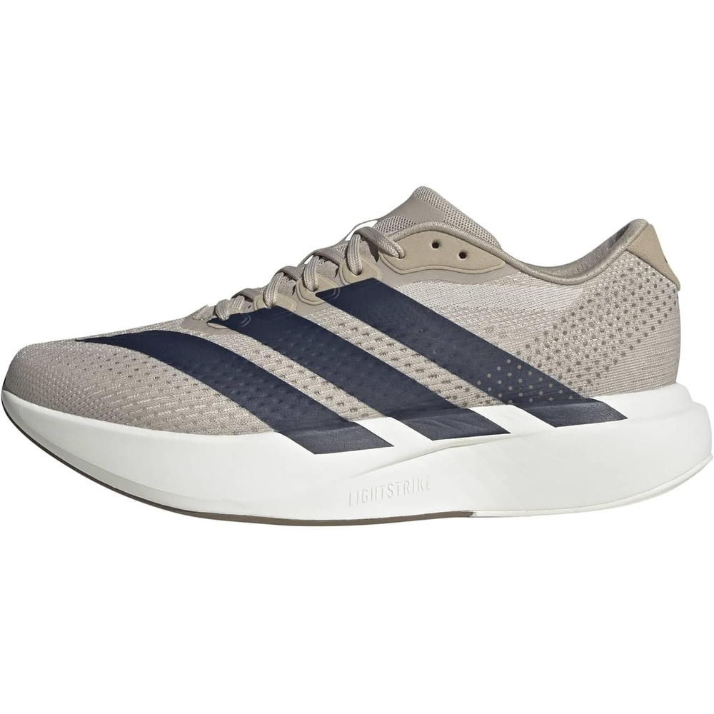 image:imageadidas Mens Adizero Pacer Running Sneakers Shoes BeigeKhakiNight IndigoWhite