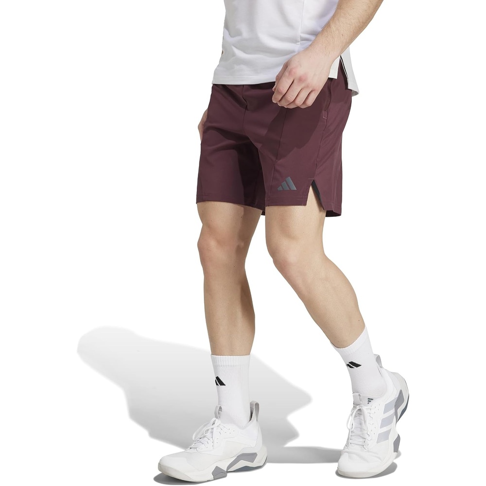 image:imageadidas Mens Designed For Training Workout ShortsAurora Ruby